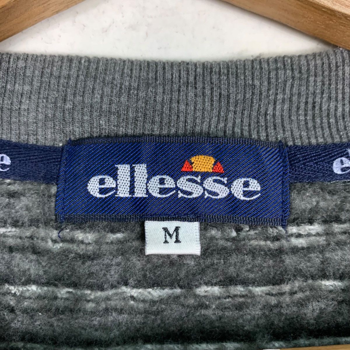 Ellesse ELLESSE Striped Crewneck Sweatshirts #0816-C37 Size US M / EU 48-50 / 2 - 11 Thumbnail