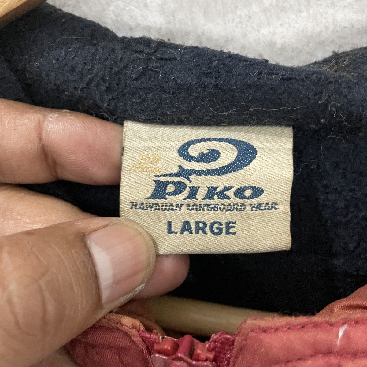 Japanese Brand Vintage Piko Zipper Ups Jacket Size US L / EU 52-54 / 3 - 5 Thumbnail