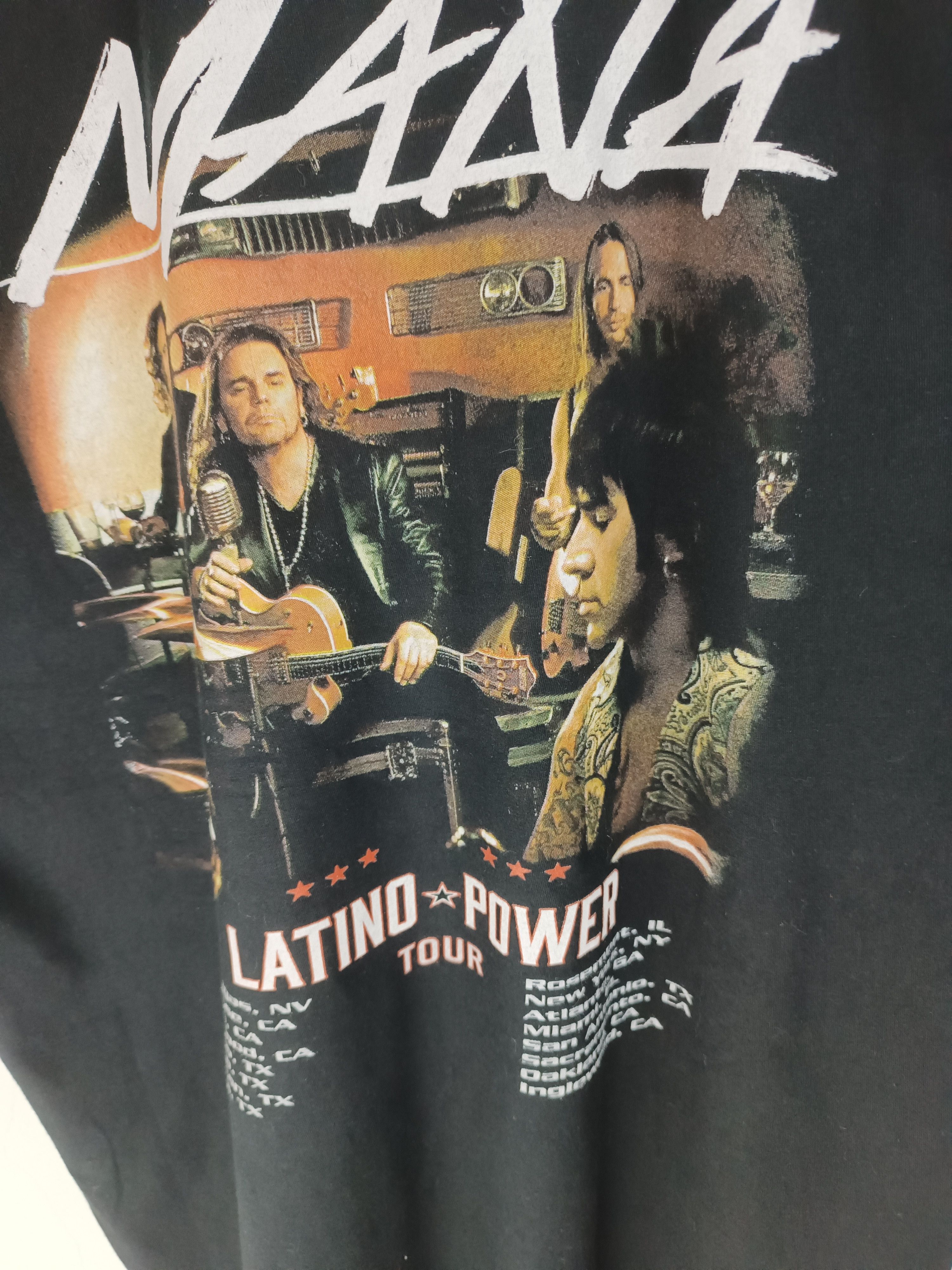 Band Tees VINTAGE MANA LATINO POWER 2016 TOUR TEE rata blanca caifanes Size US L / EU 52-54 / 3 - 14 Thumbnail