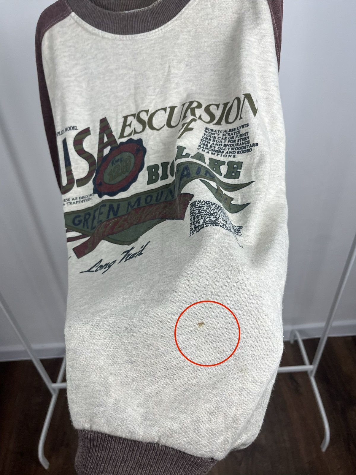 Other Vintage True Seven USA Excursion Sweatshirt Made in Italy Size US XL / EU 56 / 4 - 6 Thumbnail