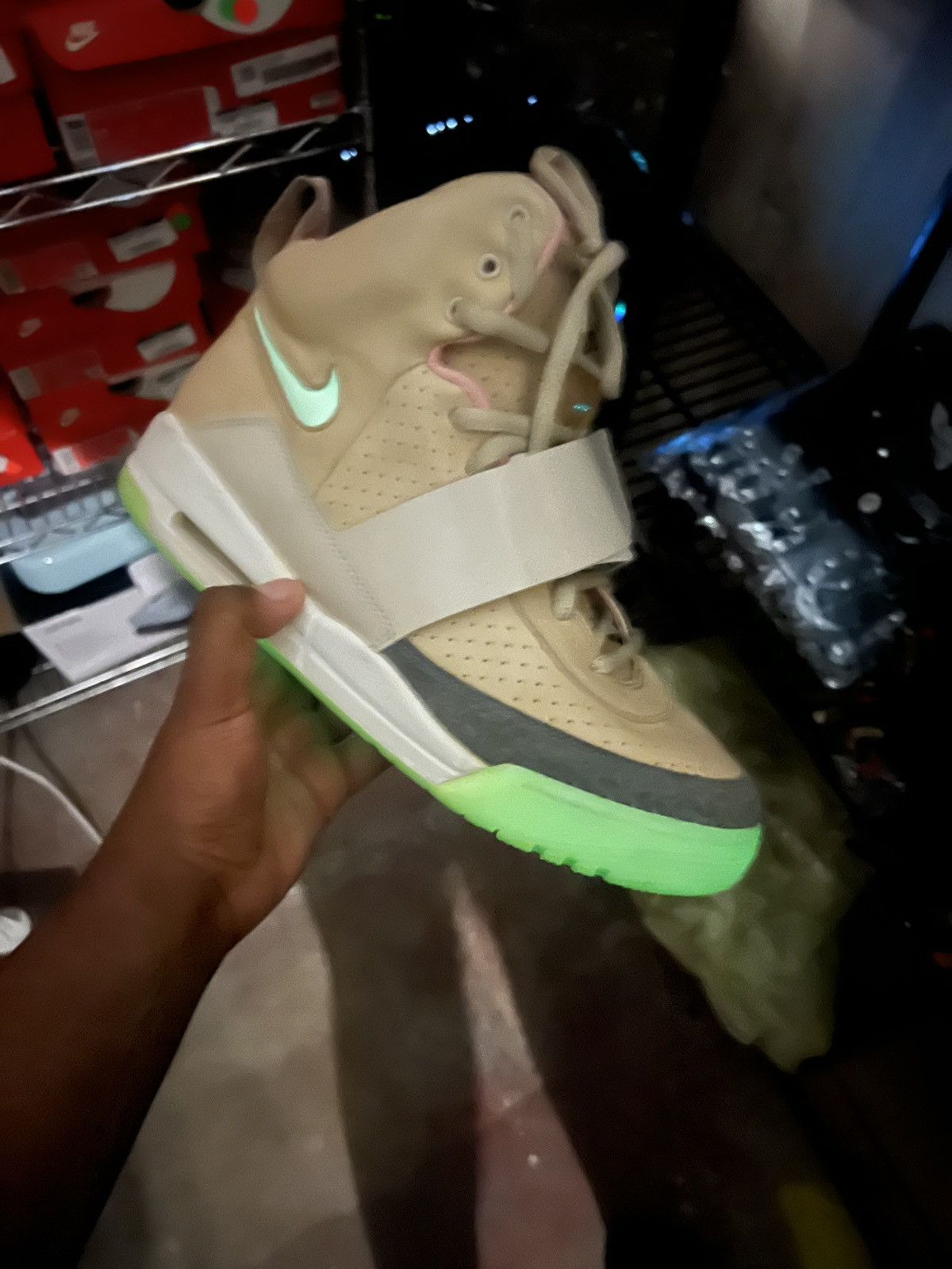 Yeezy Nike air yeezy 1 net tan Size US 10.5 / EU 43-44 - 16 Thumbnail