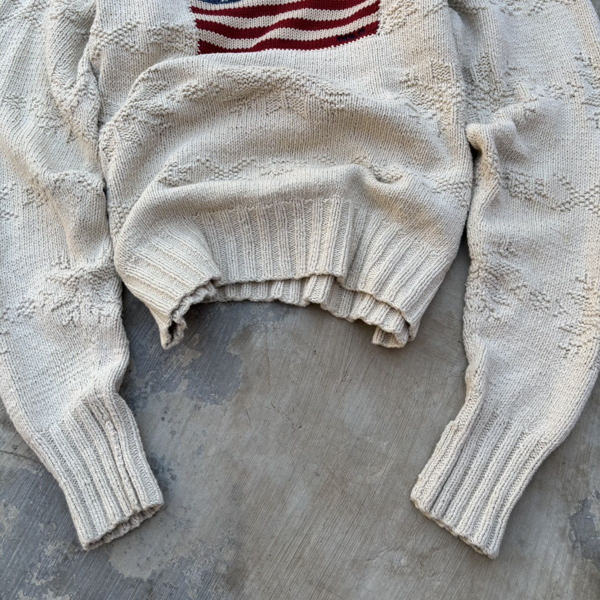 Polo Ralph Lauren Vintage 90s Polo Ralph Lauren Flag Knitwear Sweater Size US S / EU 44-46 / 1 - 3 Thumbnail