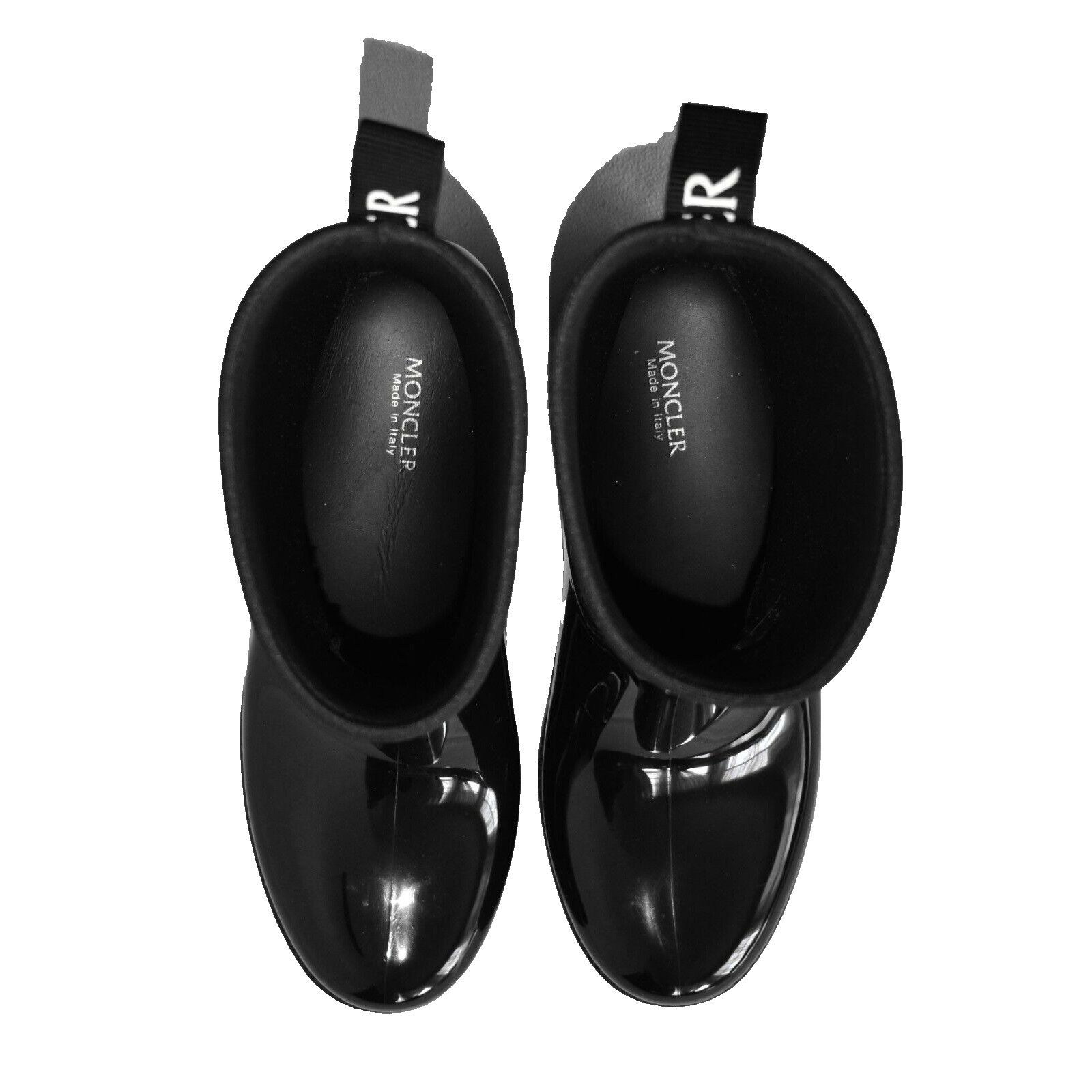 Moncler MONCLER Black PVC-Rubber Logo Waterproof Rain Boots Shoes 35 Size US 5 / IT 35 - 6 Thumbnail