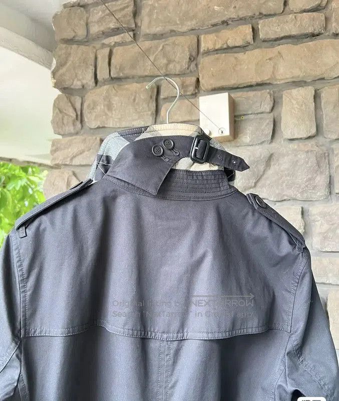 Burberry Burberry Black Cotton Men's Coat. Size US M / EU 48-50 / 2 - 3 Thumbnail