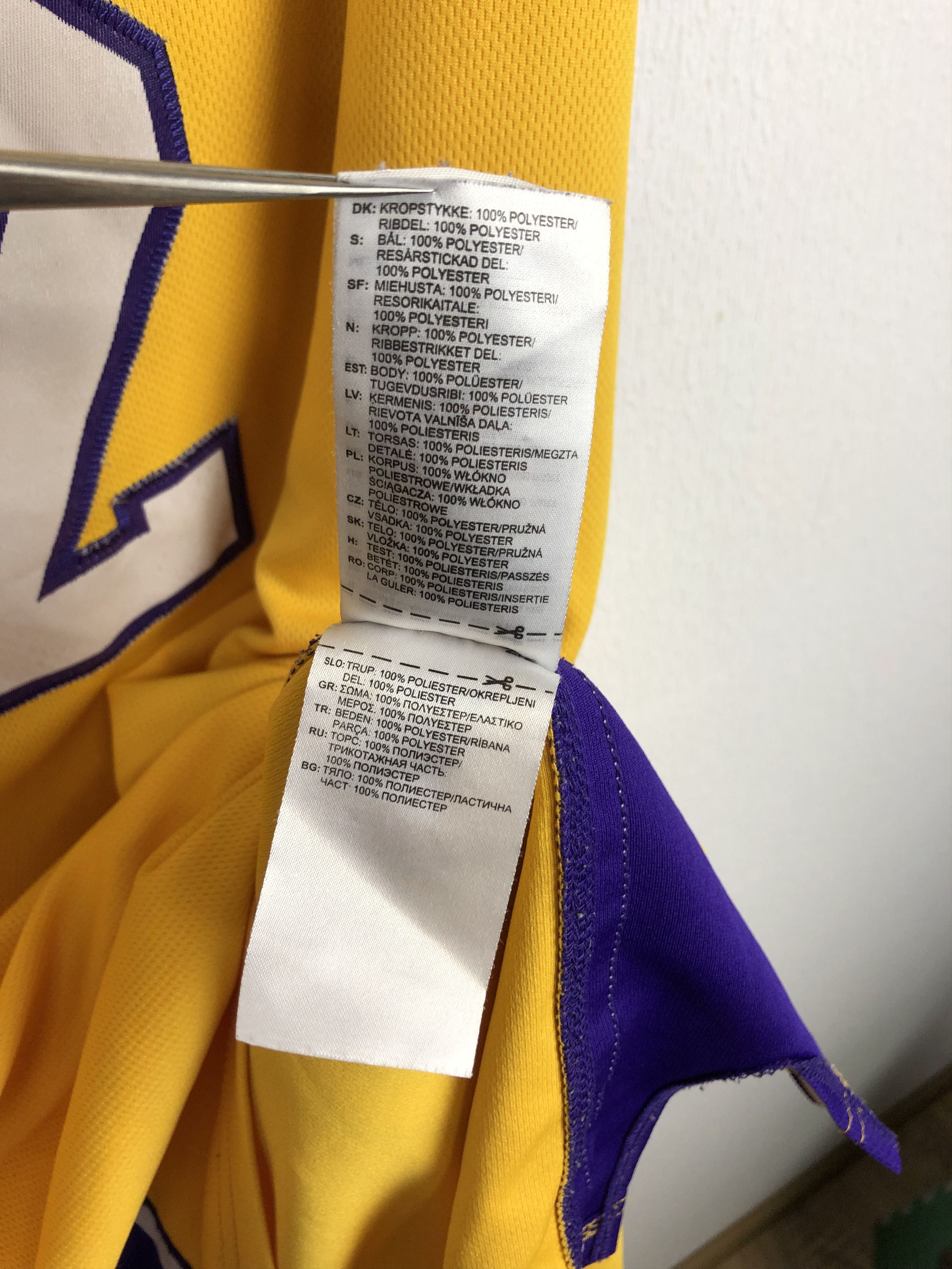 Adidas Adidas Dwight Howard Los Angeles Lakers Jersey NBA Shirt Size US XL / EU 56 / 4 - 9 Thumbnail