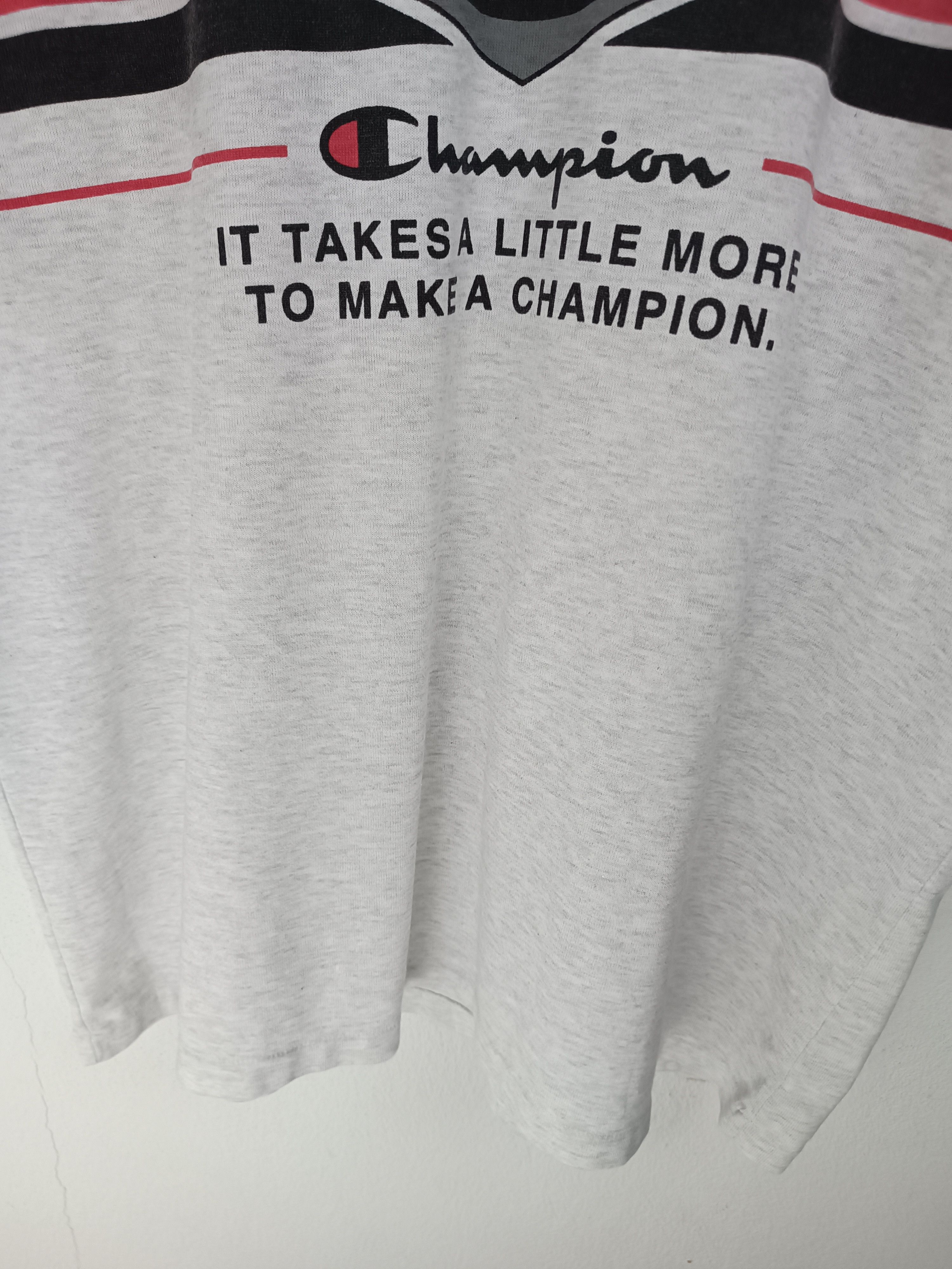 Champion VINTAGE 90'S CHAMPION VERY RARE DESIGN SINGLE STITCH TEE Size US L / EU 52-54 / 3 - 9 Thumbnail