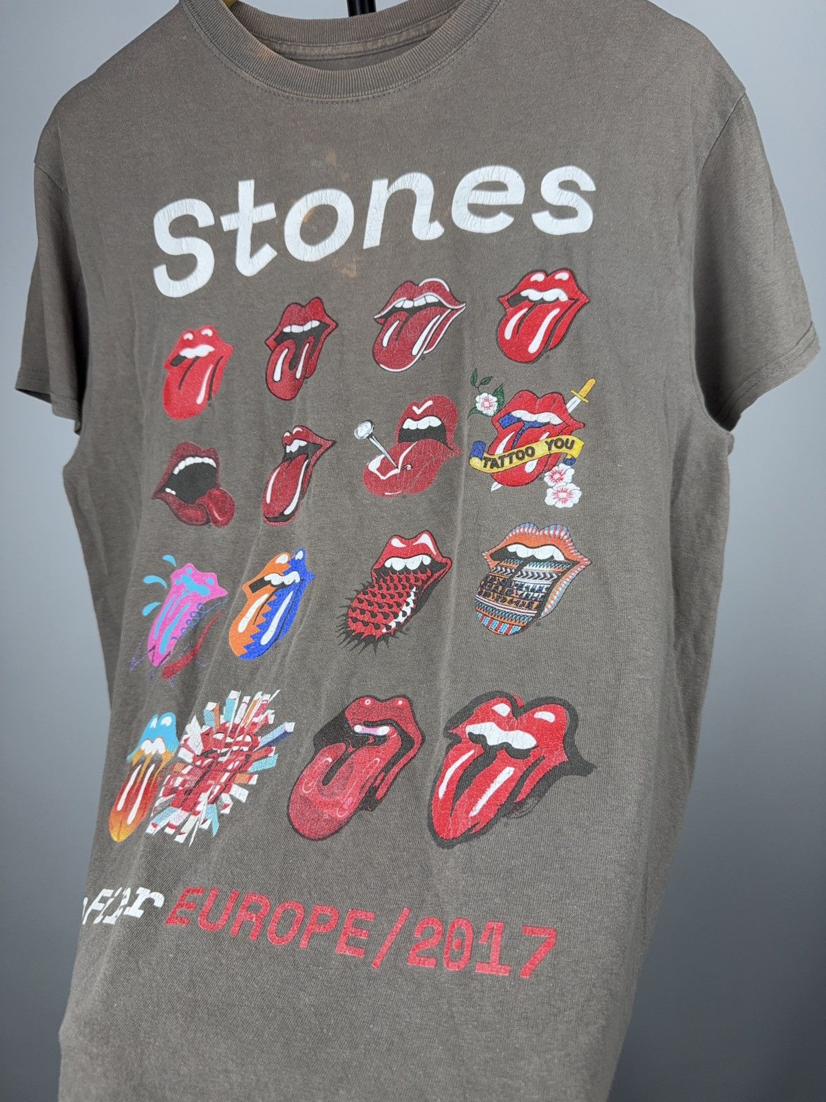The Rolling Stones Rolling Stones No Filter Europe 2017 Rock Band Tour Tee M Size US M / EU 48-50 / 2 - 5 Thumbnail
