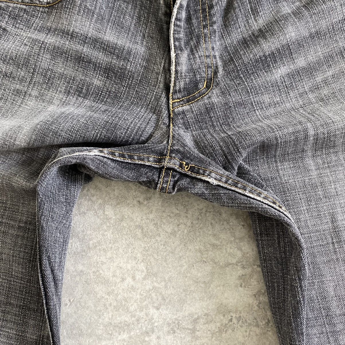 Other Monsieur Nicole Washed Grey Flared Denim Jeans Size US 30 / EU 46 - 12 Thumbnail