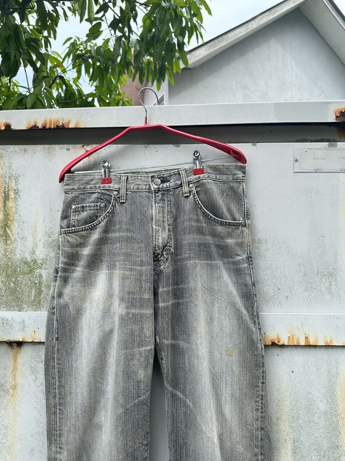 Edwin 👹Vintage Edwin 503s Washed Baggy Jeans Size US 30 / EU 46 - 7 Thumbnail