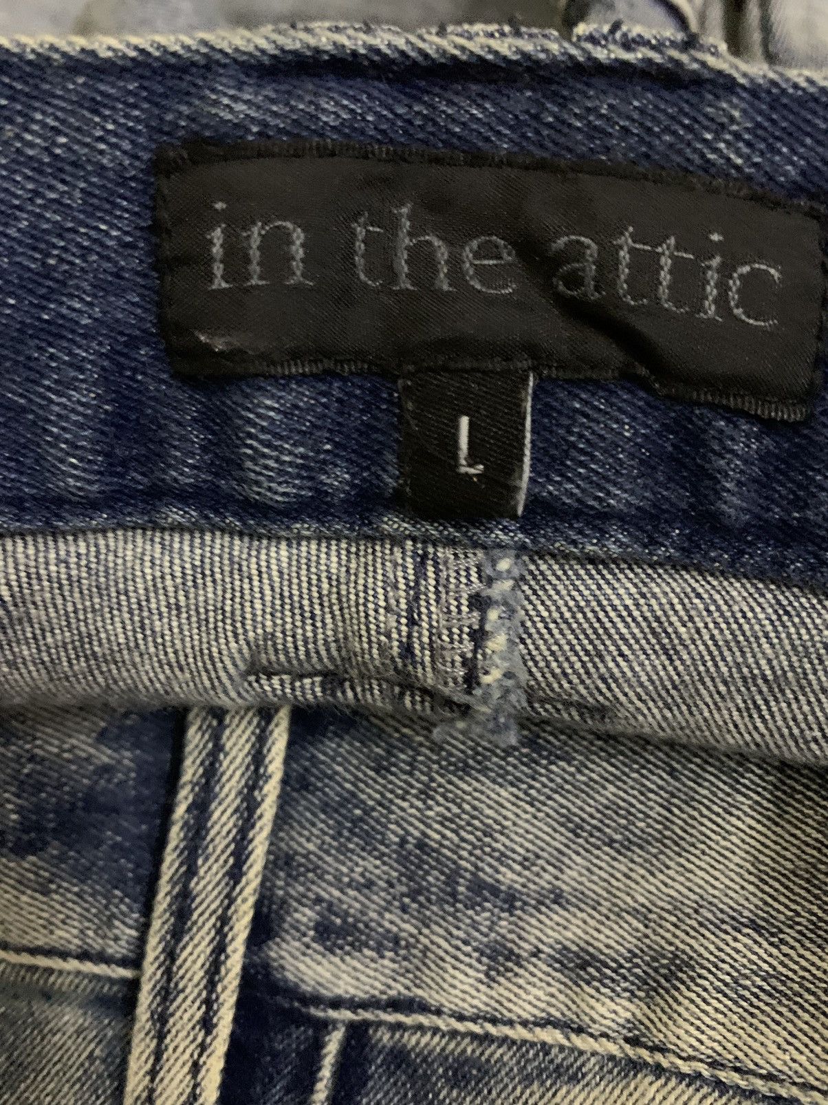 In The Attic 💥Japanese Avant Garde In The Attic Biker Pant Size US 33 - 8 Thumbnail