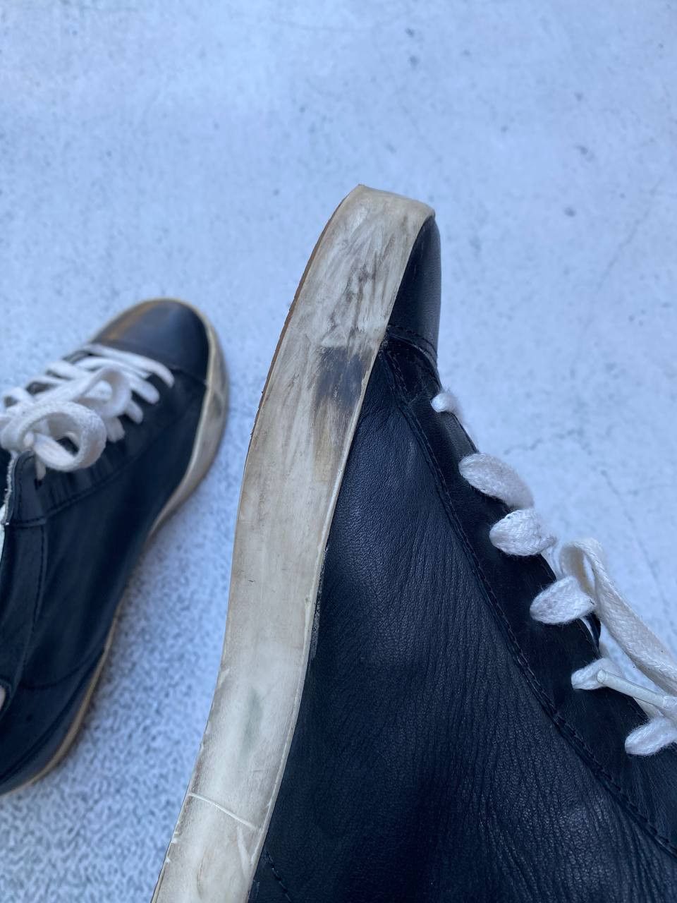If Six Was Nine Vintage Isabel Marant Golden Goose style Faded Sneakers Size US 7 / IT 37 - 11 Thumbnail