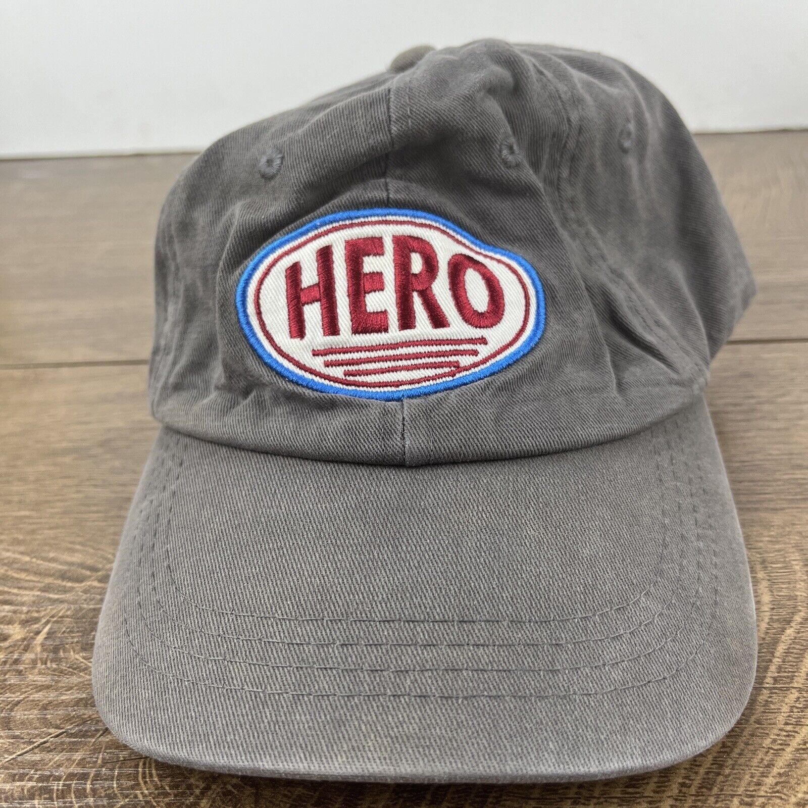 Other Hero Hat HERO Baseball Hat Gray Hat Adjustable Adult Size Ha Size ONE SIZE - 3 Thumbnail