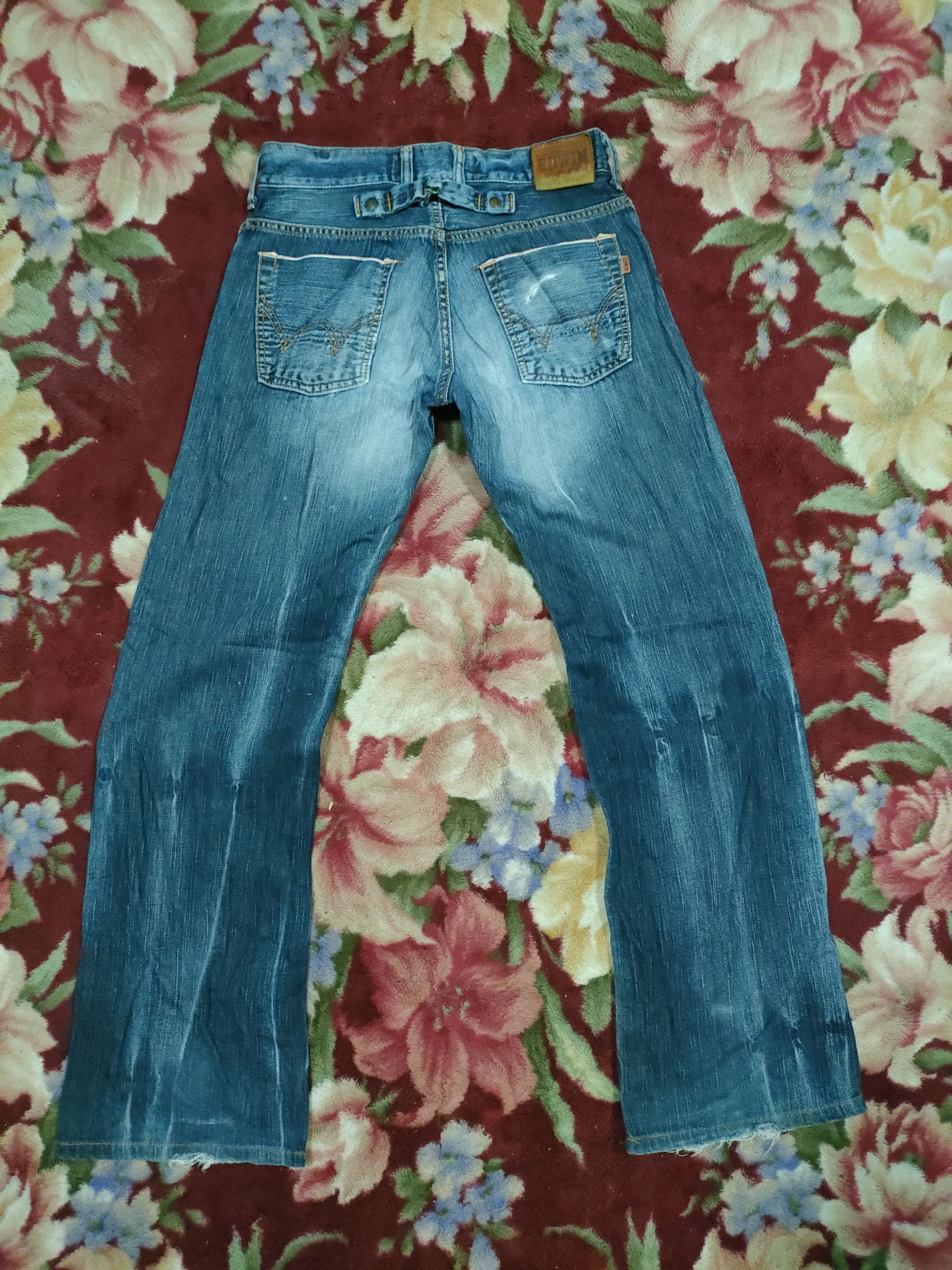 Edwin × Japanese Brand Edwin 505 Vintage Selvedge Jeans Size US 29 - 3 Thumbnail