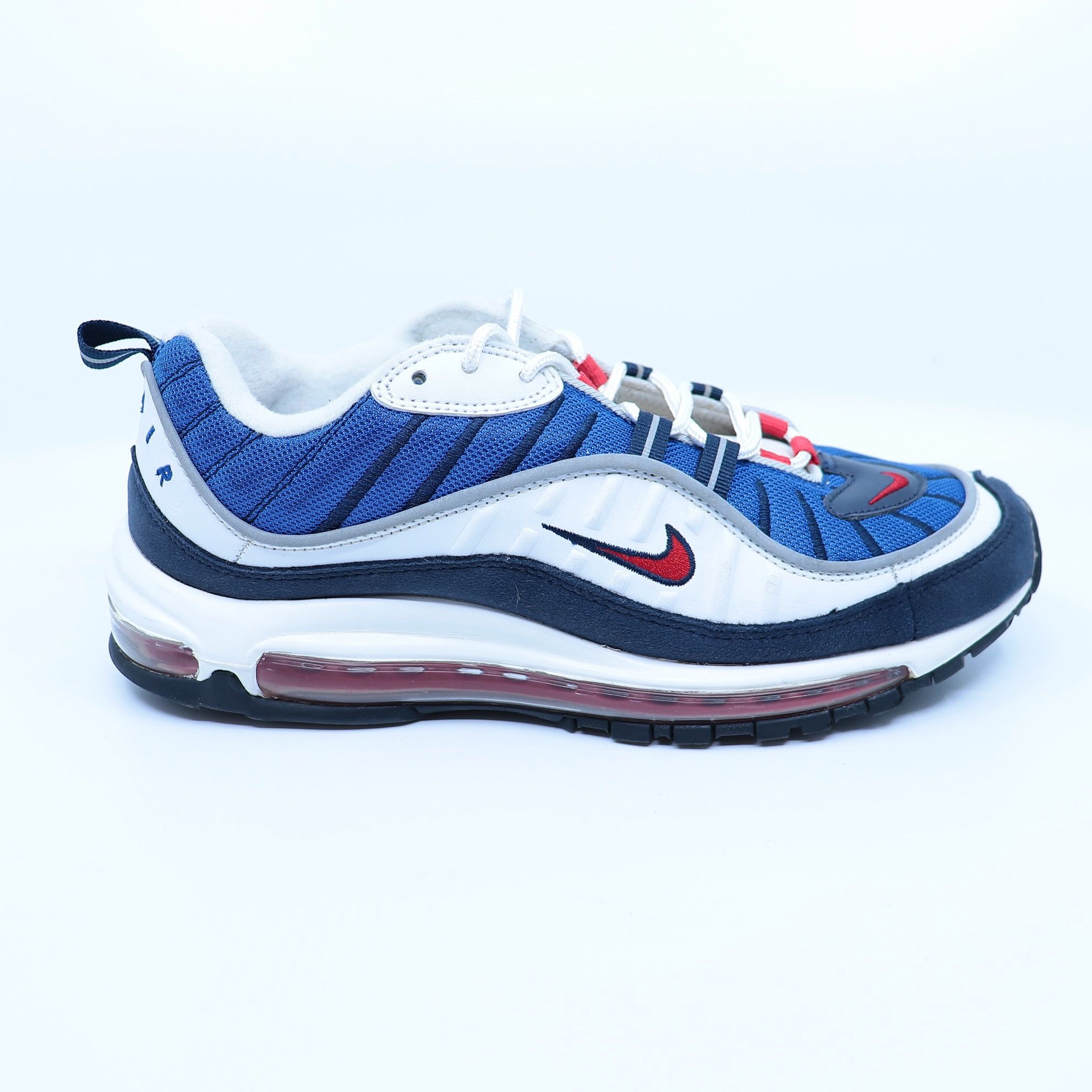 Nike Nike Air Max 98 Gundam 2018 Retro (640744-100) Size 9 Used Size US 9 / EU 42 - 1 Thumbnail