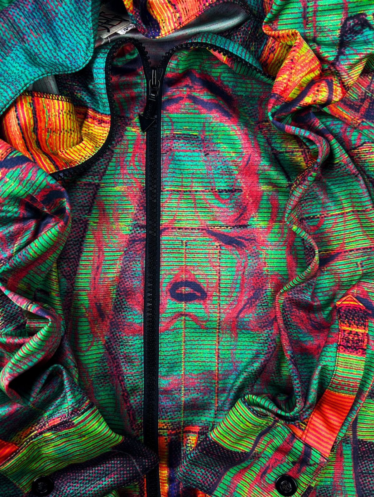 Jean Paul Gaultier AW96 Jean Paul Gaultier ‘Muscle’ Trompe L’Oeil Cyber Jacket Size US M / EU 48-50 / 2 - 2 Thumbnail