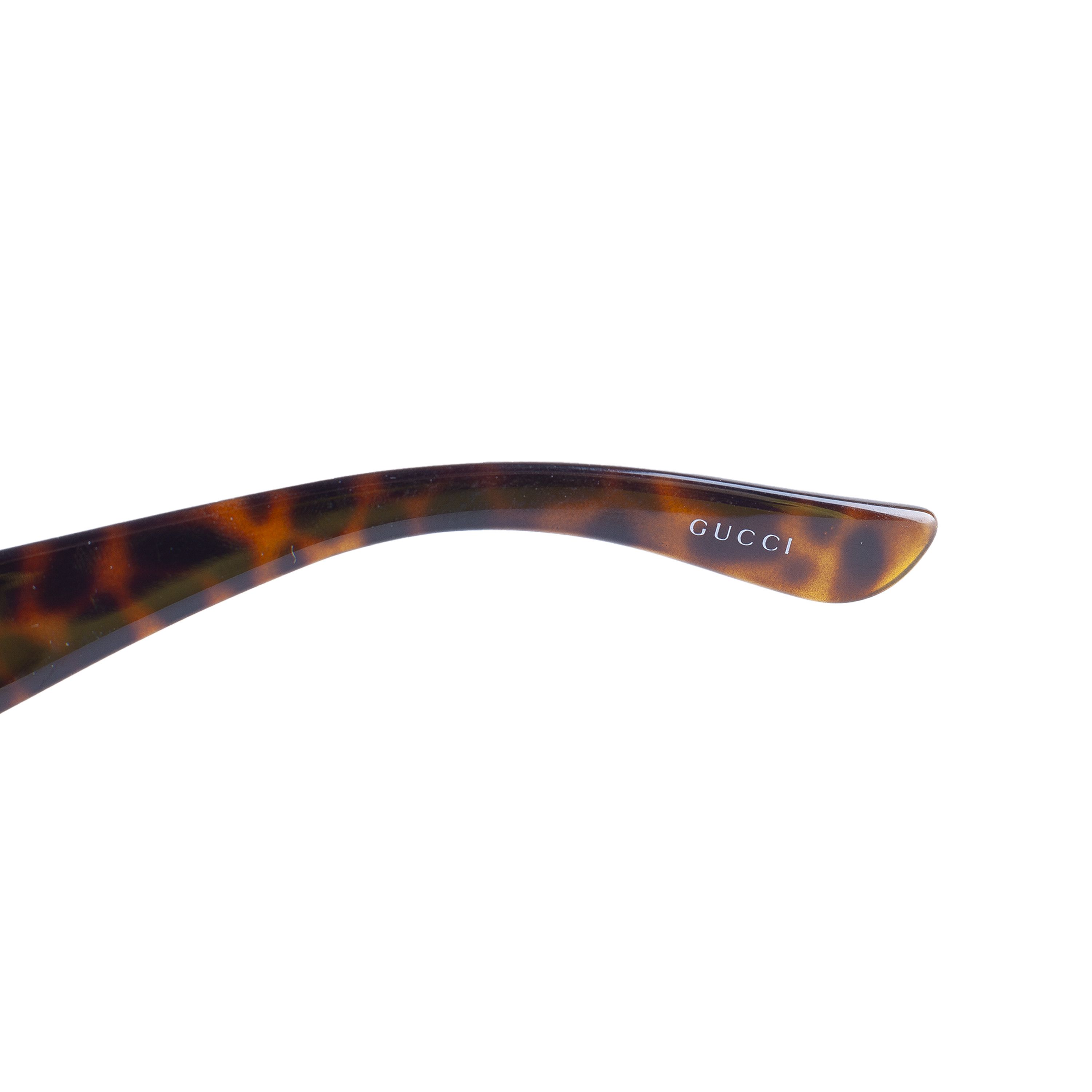Gucci Gucci GG 2968/S AX5SB Tortoise Brown Oval Sunglasses Size ONE SIZE - 7 Thumbnail