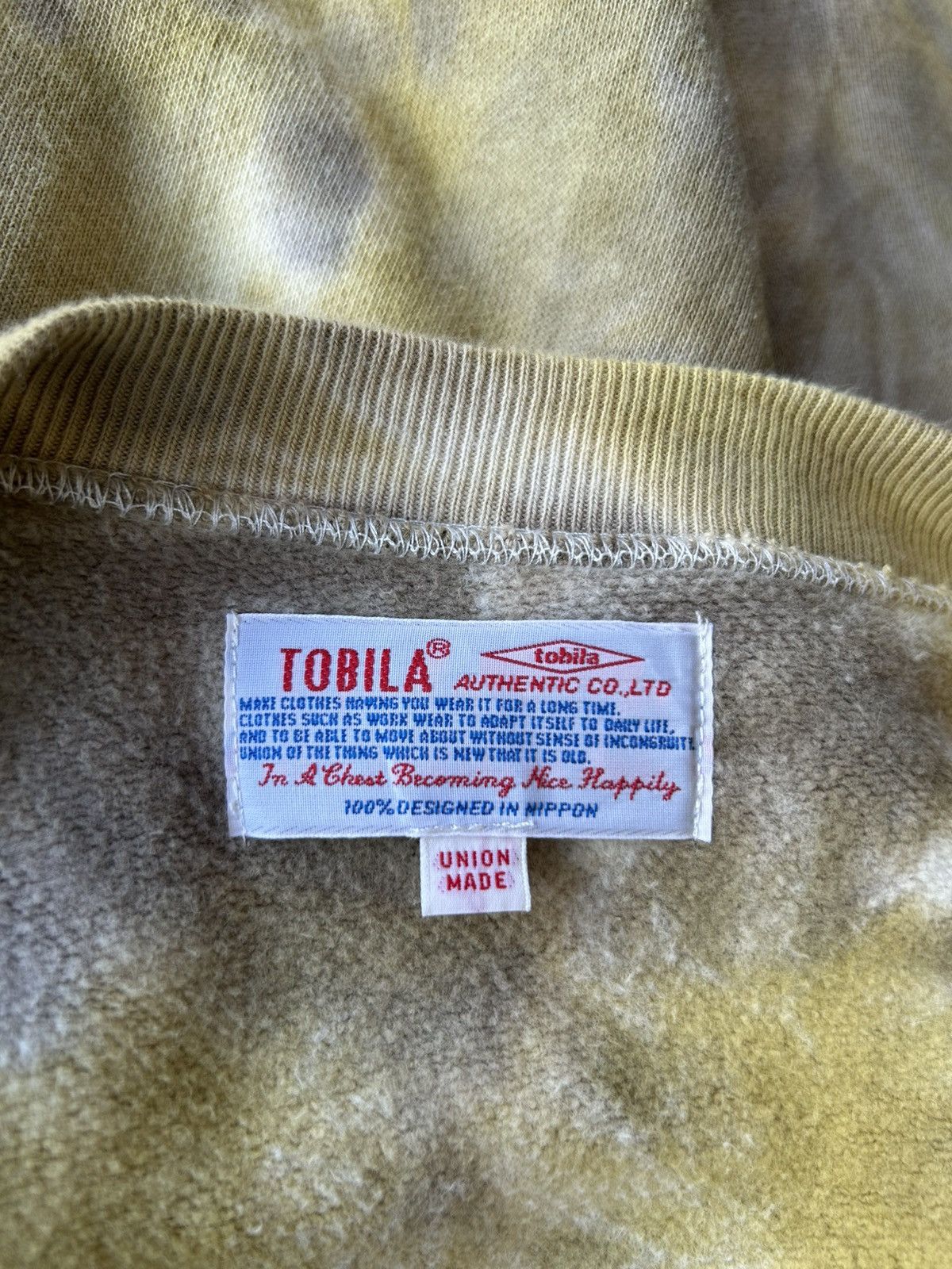 NBA Tobila Pittsburgh Bobcats Acid Wash Tie Dye Sweatshirt Size US L / EU 52-54 / 3 - 6 Thumbnail