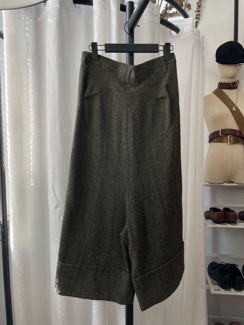 Comme des Garcons Comme Des Garcons size S Vintage Plaid Dark Wide-Leg Pant Size 24" / US 00 / IT 34 - 2 Thumbnail