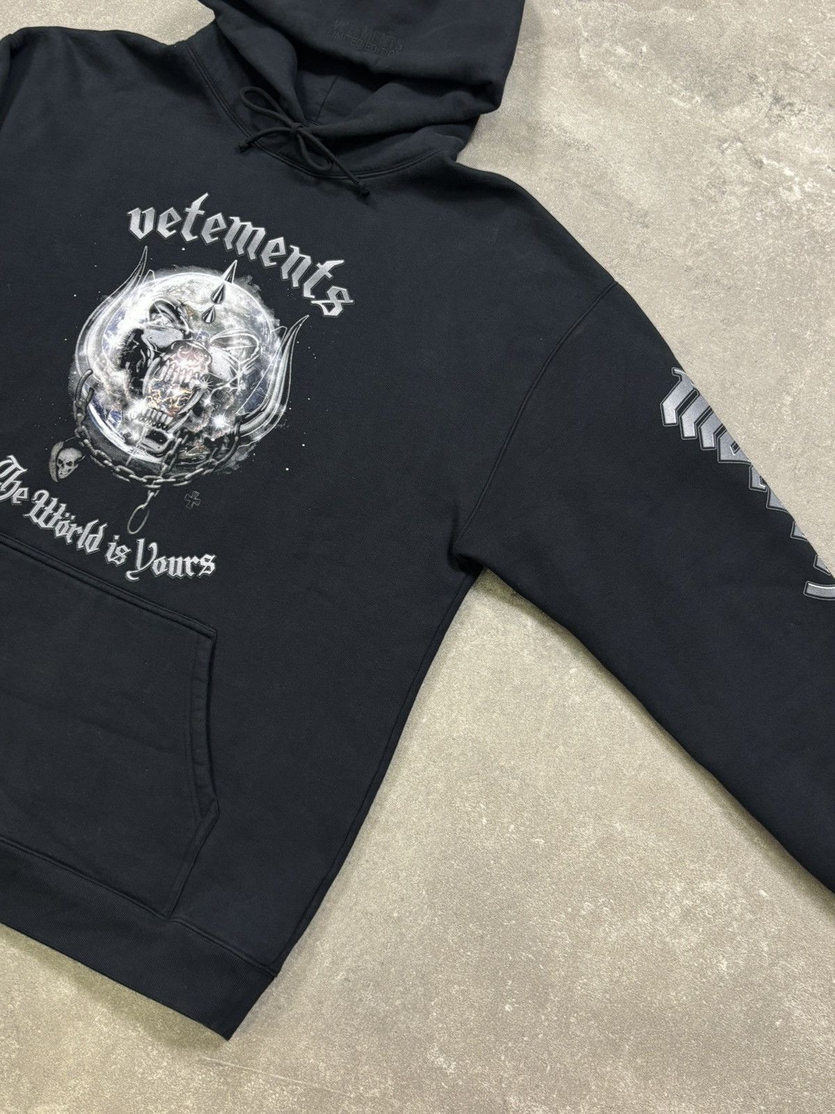 Vetements Vetements x Motörhead The World Is Yours Tour Hoodie