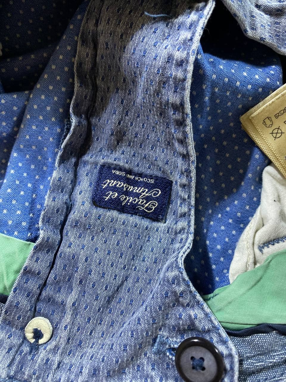 Scotch & Soda Scotch & Soda Blue Cotton 32 Shorts Size US 32 / EU 48 - 6 Thumbnail