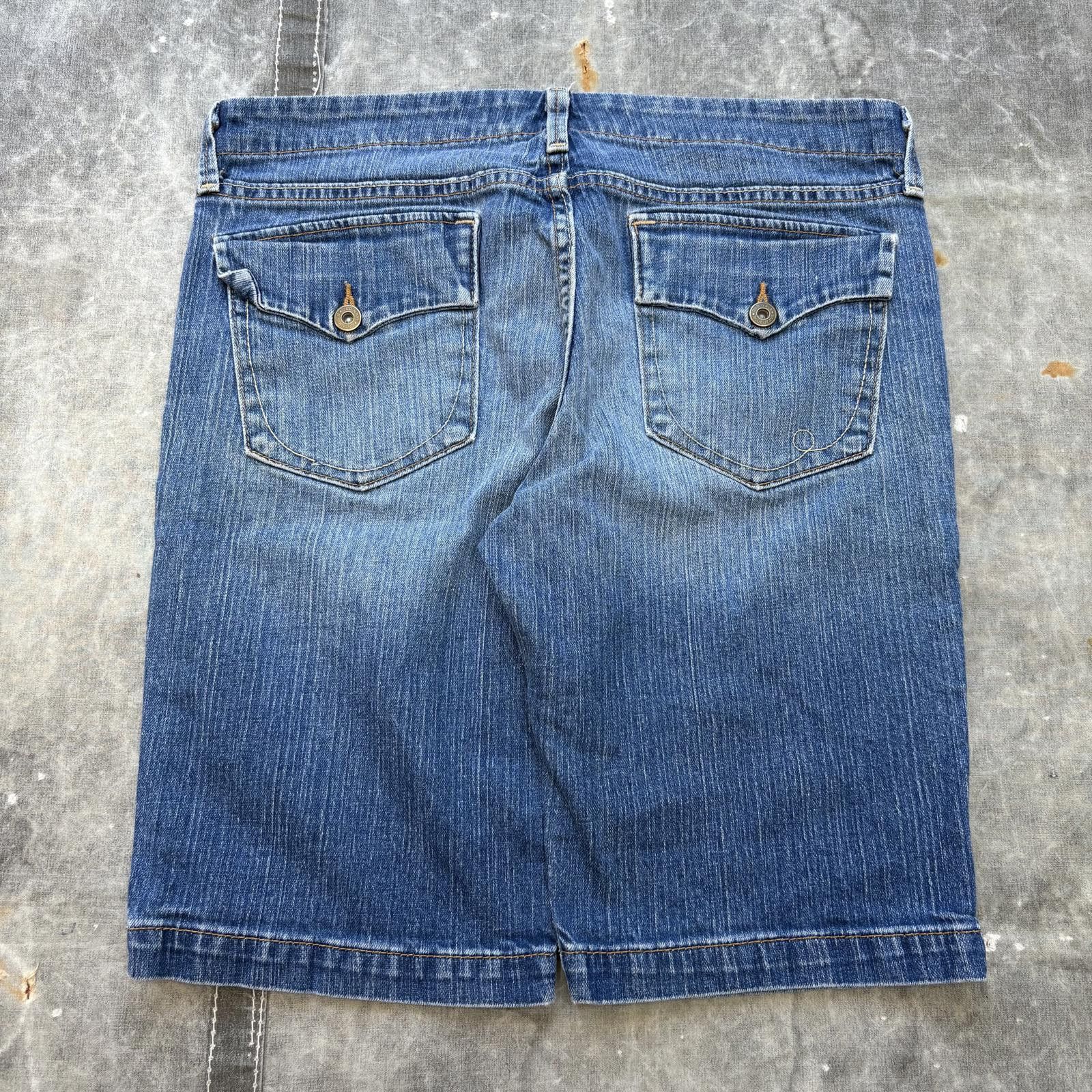 Old Navy Vintage Y2K Old Navy Low Waist Denim Grunge Jorts Shorts Size 34" / US 12 / IT 48 - 2 Thumbnail