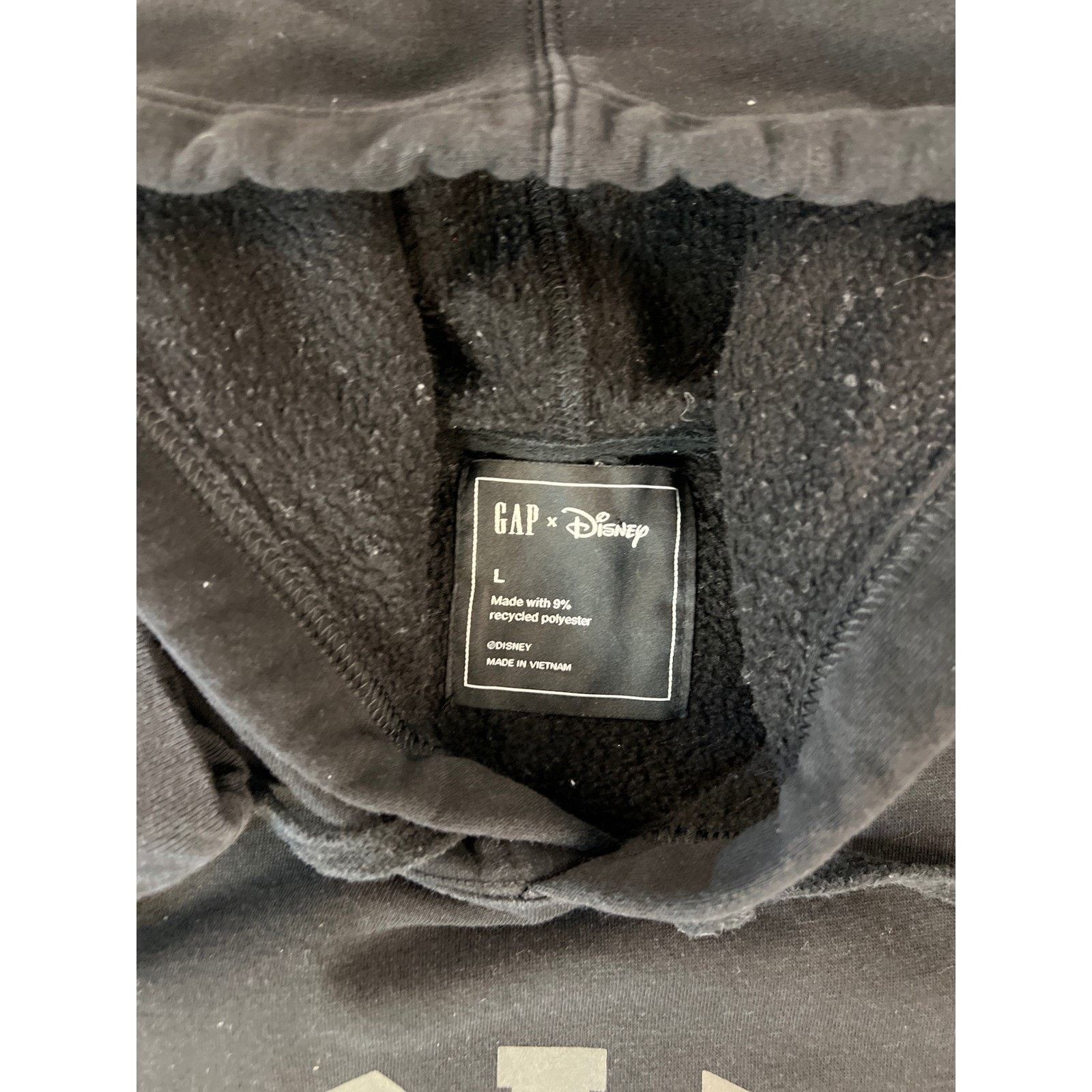 Gap GAP X Mickey Mouse Disney Hoodie Black Pullover Mens LG Size US L / EU 52-54 / 3 - 5 Thumbnail