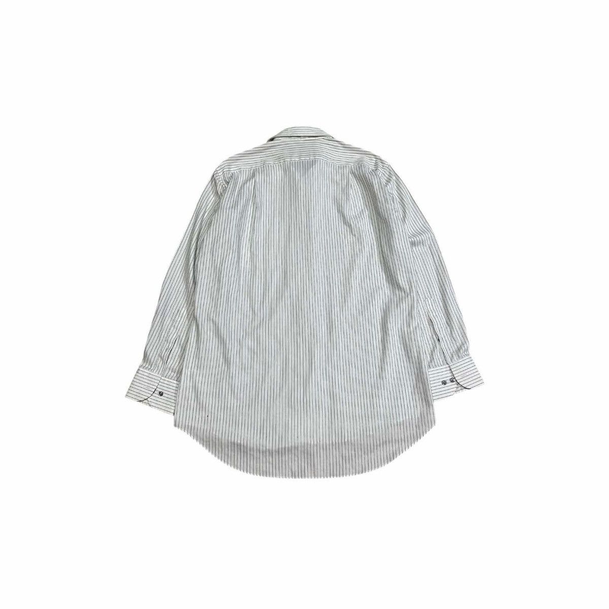 Designer 🔥Vintage Ficce Striped Shirt Long Sleeve Yoshiyuki Konishi Size US XL / EU 56 / 4 - 6 Thumbnail