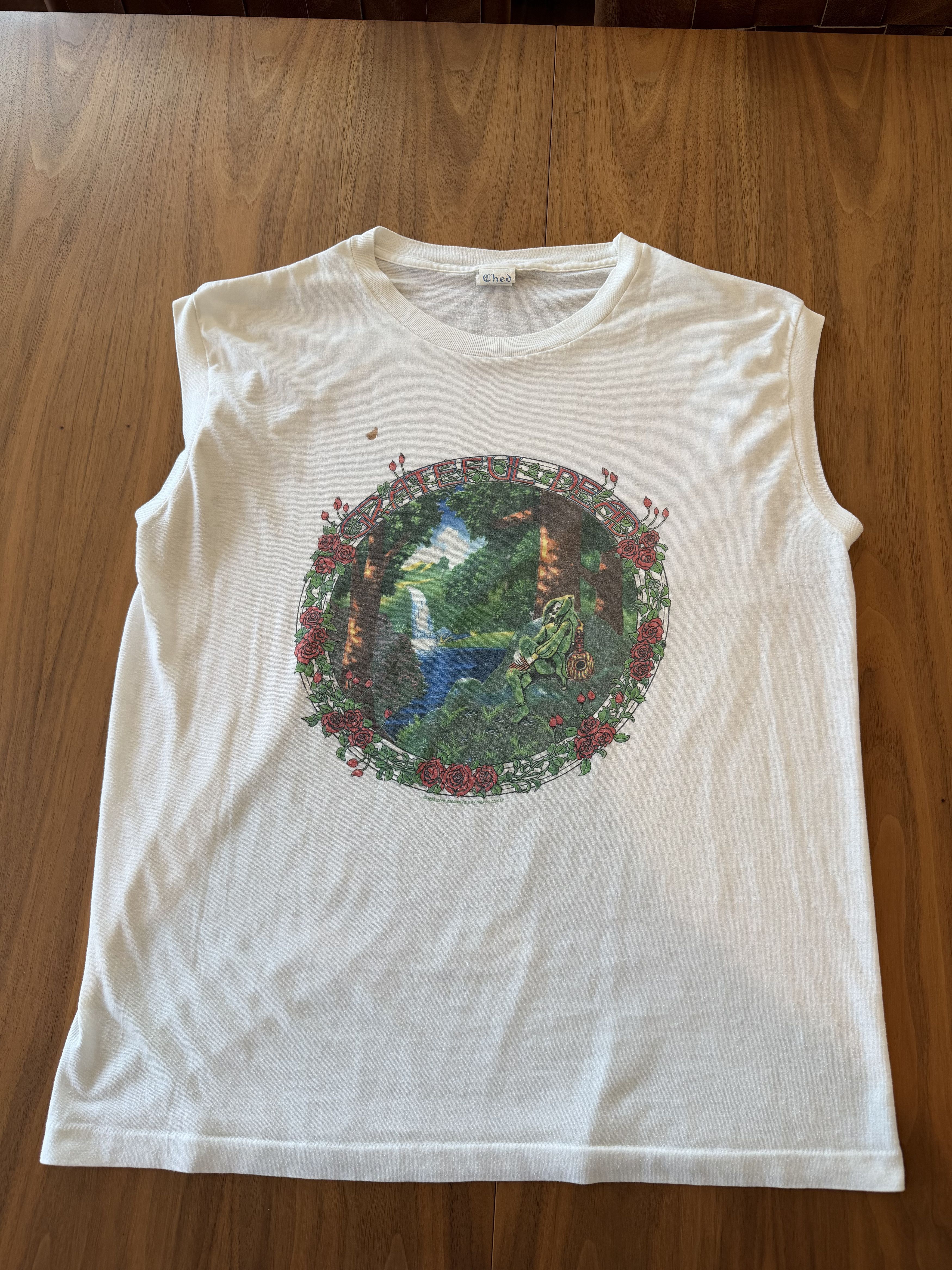 Grateful Dead Grateful Dead 1984 Summer Tour Sleeveless Size US XL / EU 56 / 4 - 1 Thumbnail