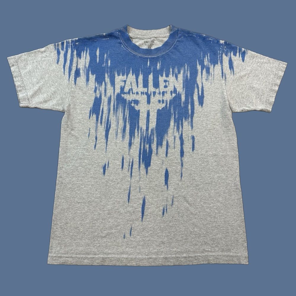 Vintage VINTAGE Fallen Footwear Shirt Mens M Gray Splatter Logo Skate Punk Grunge Y2K Shirts, Tee, T-Shirt Graphic Print Mens Vintage Grunge Punk 2000s Size US M / EU 48-50 / 2 - 1 Thumbnail