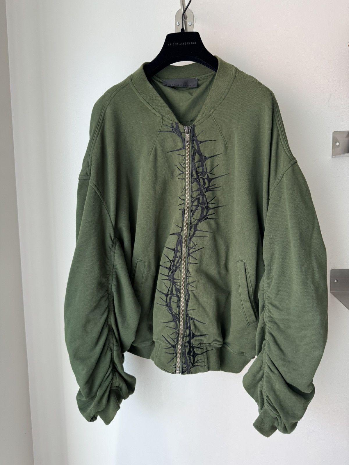 Haider Ackermann AW18 floral bomber | Grailed