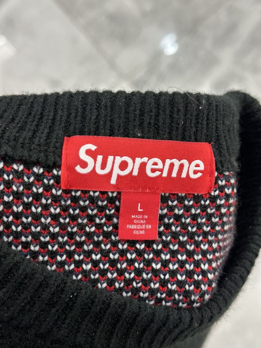 Supreme Supreme Target Knitted Sweater Size US L / EU 52-54 / 3 - 4 Thumbnail