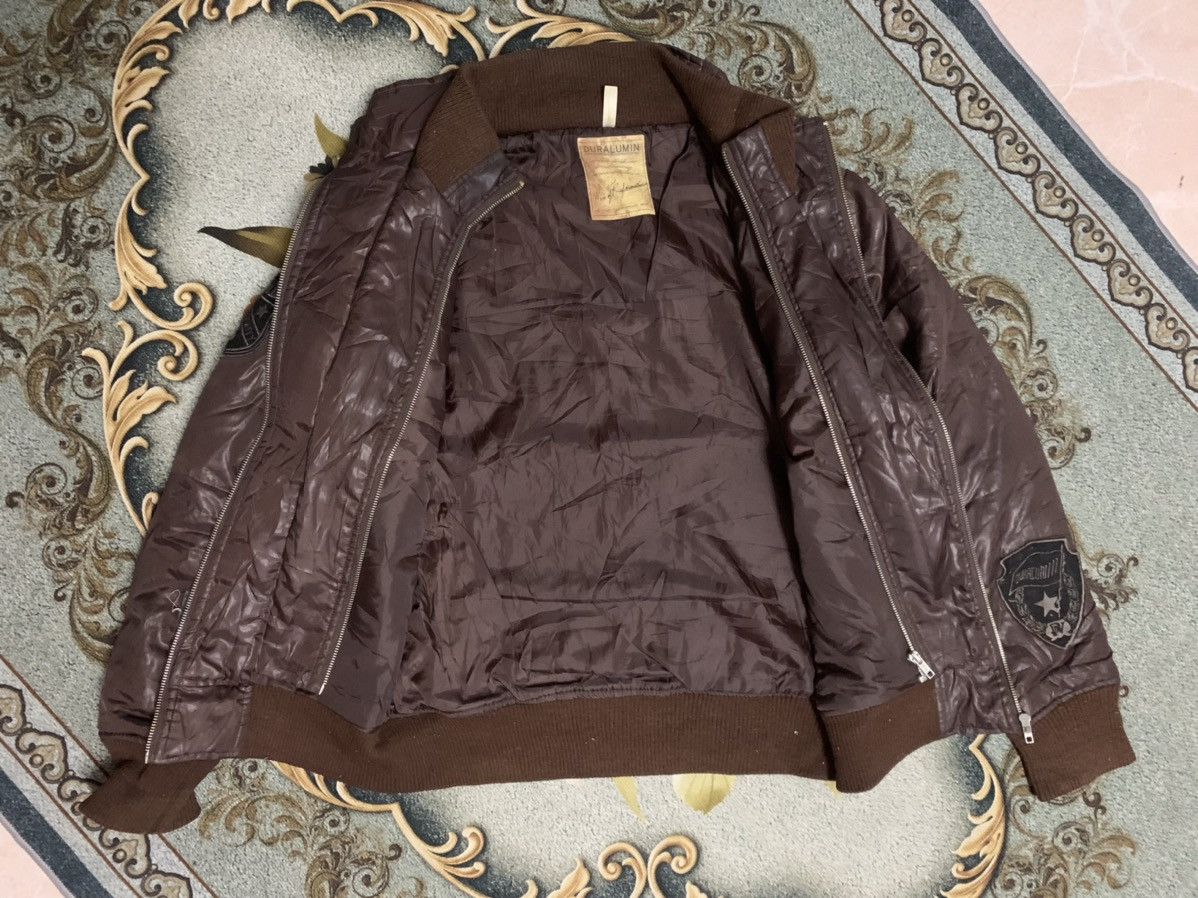 Japanese Brand Vintage DURALUMIN Skull Puffer Jacket Zipper Size US L / EU 52-54 / 3 - 9 Thumbnail
