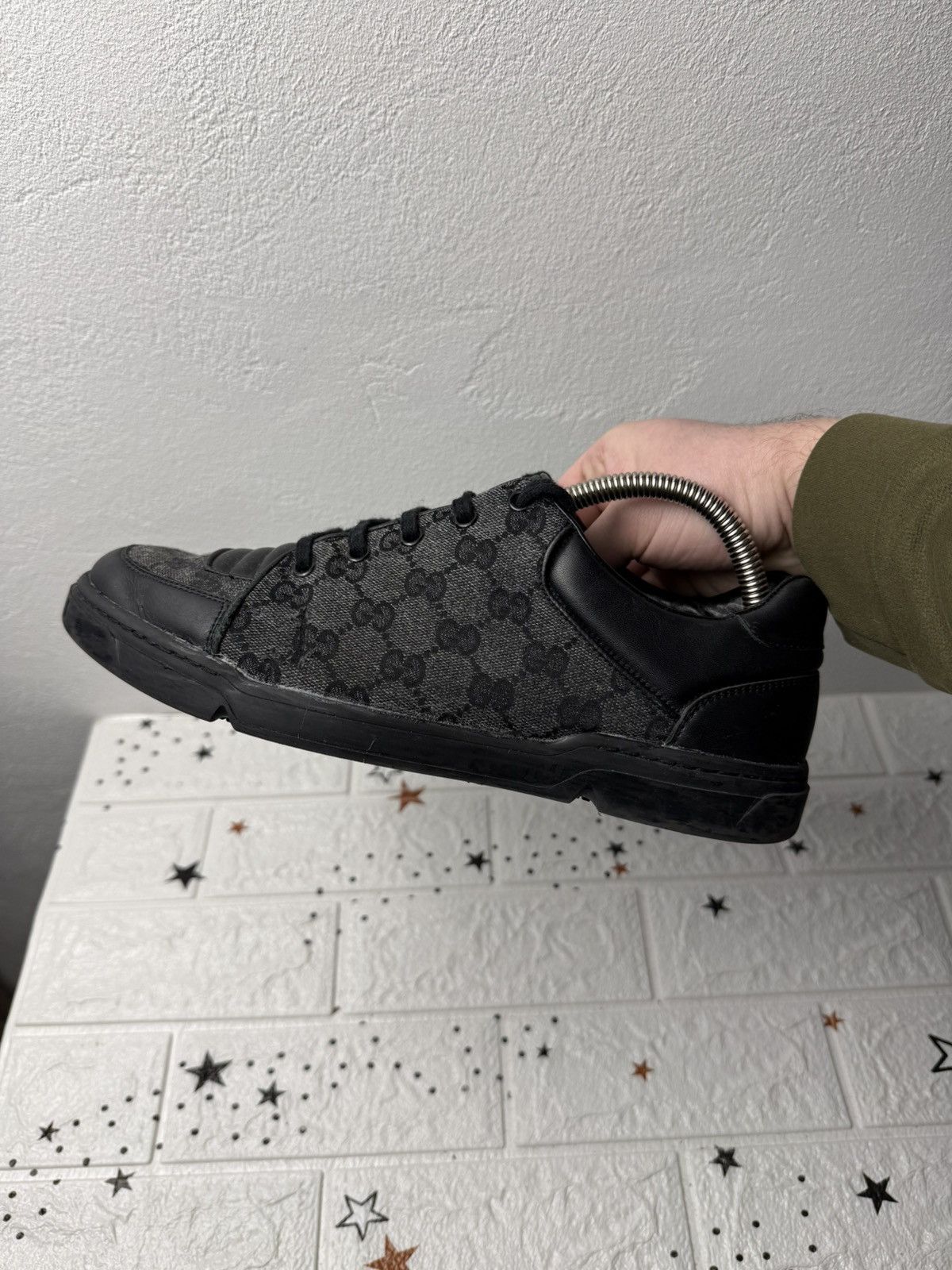 Gucci Gucci Gucci Low Cut Sneakers GG Pattern US7.5 UK7 EUR41.5 Size US 7.5 / EU 40-41 - 3 Thumbnail