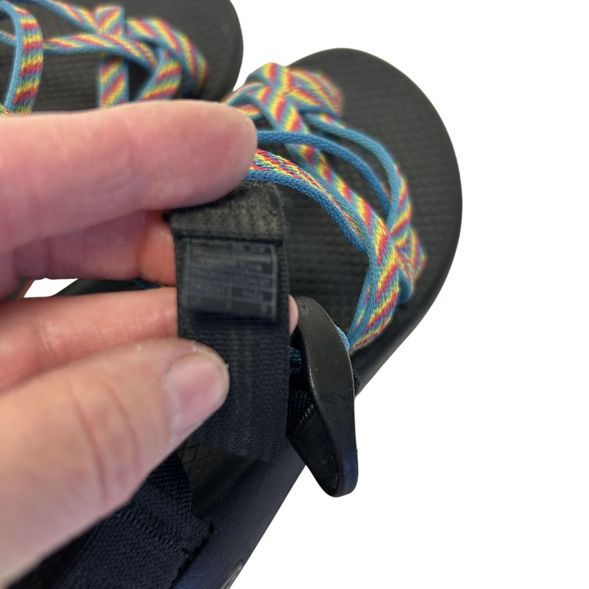 Chaco Chaco ZX2 Classic Sport NEON PSYCHEDELIC Rainbow Water Shoes Size US 6 / EU 39 - 9 Thumbnail