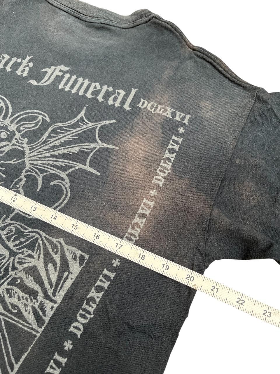 Band Tees Vintage Dark funeral 2000s Black metal tee Size US M / EU 48-50 / 2 - 6 Thumbnail