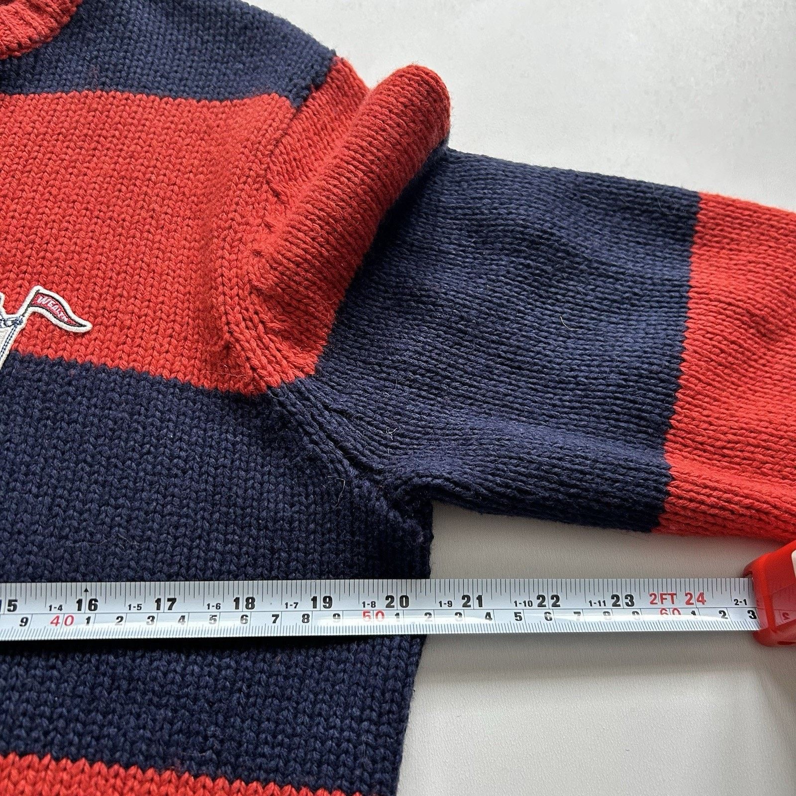 Billionaire Boys Club × Vintage BILLIONAIRE BOYS CLUB Knit Sweater Medium Striped Pullover Size US M / EU 48-50 / 2 - 5 Thumbnail