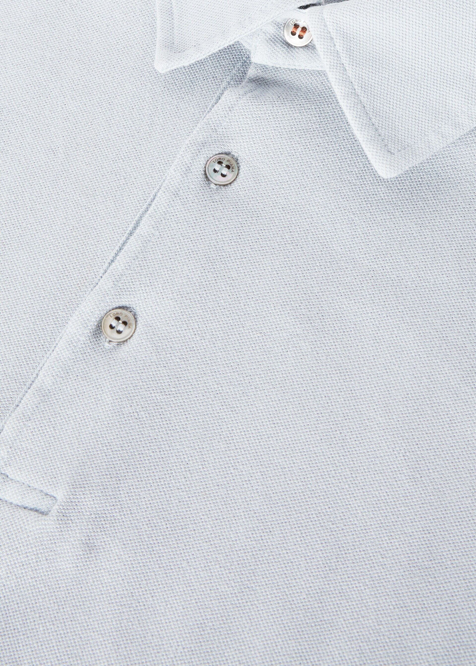 Loro Piana o1w1db10125 FAN5407 Polo Shirt in Light Blue Size US L / EU 52-54 / 3 - 5 Thumbnail