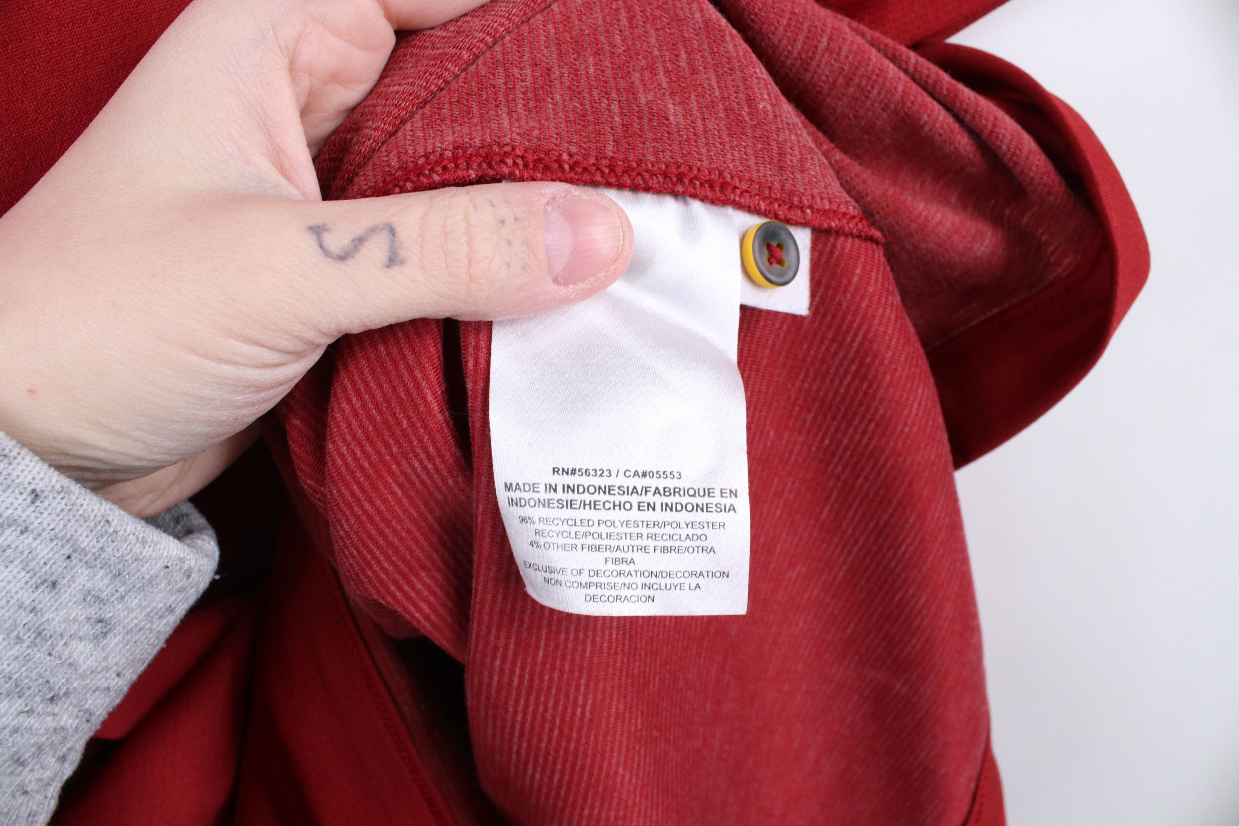 Nike × Vintage Nike Iowa State University Collared Golf Polo Shirt Red Size US L / EU 52-54 / 3 - 8 Thumbnail