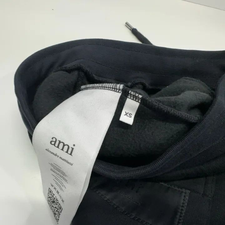 AMI AMIPARIS FW23 Casual Black Jogger Pants -2507 Size US 26 / EU 42 - 5 Thumbnail
