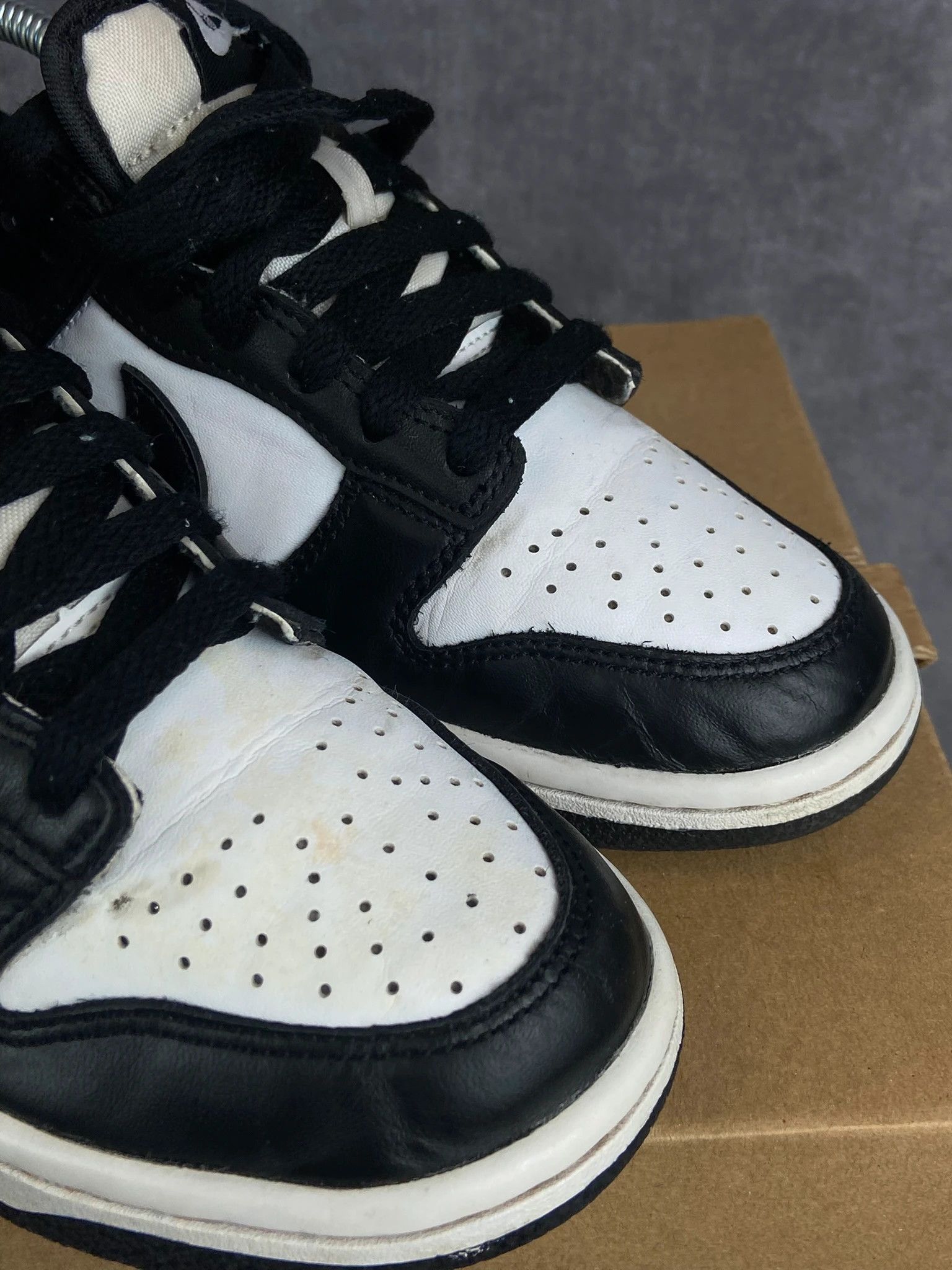 Nike Nike Dunk Low “Black White Panda” sneakers Size US 5 / EU 37 - 6 Thumbnail