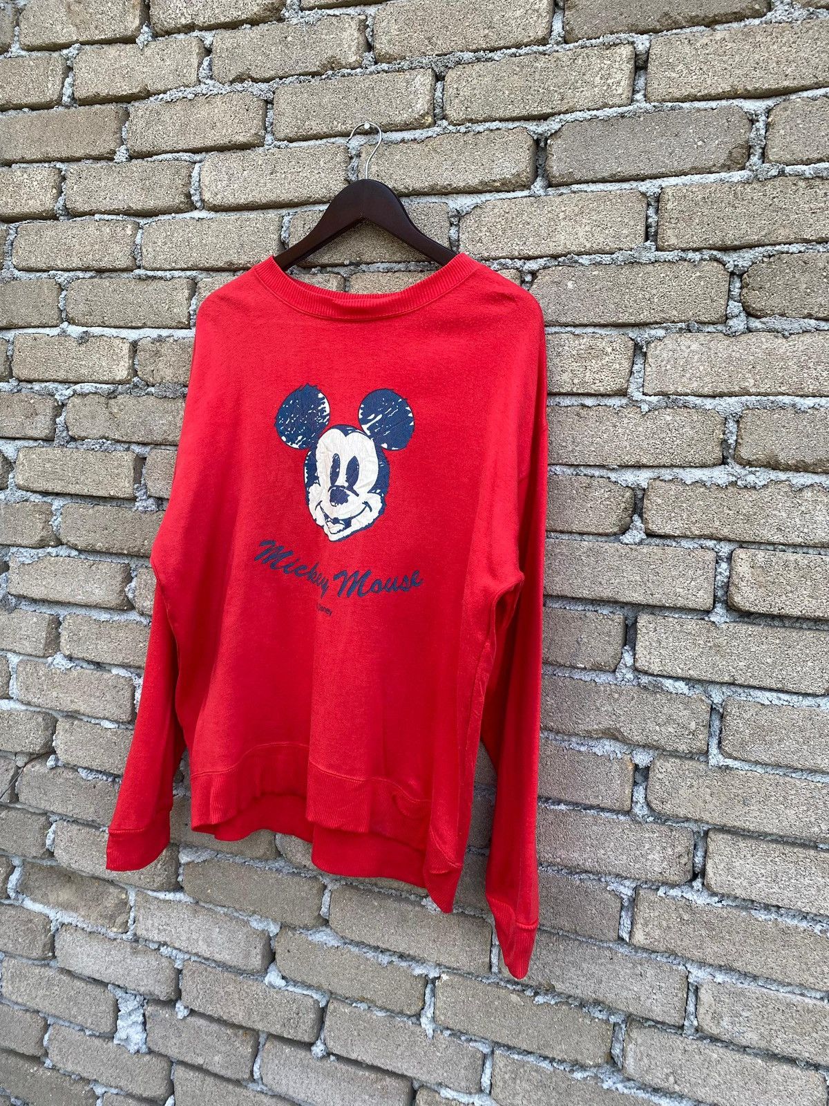 Mickey Mouse Vintage Mickey Mouse For Stuff Big Logo Sweatshirt Size US L / EU 52-54 / 3 - 4 Thumbnail