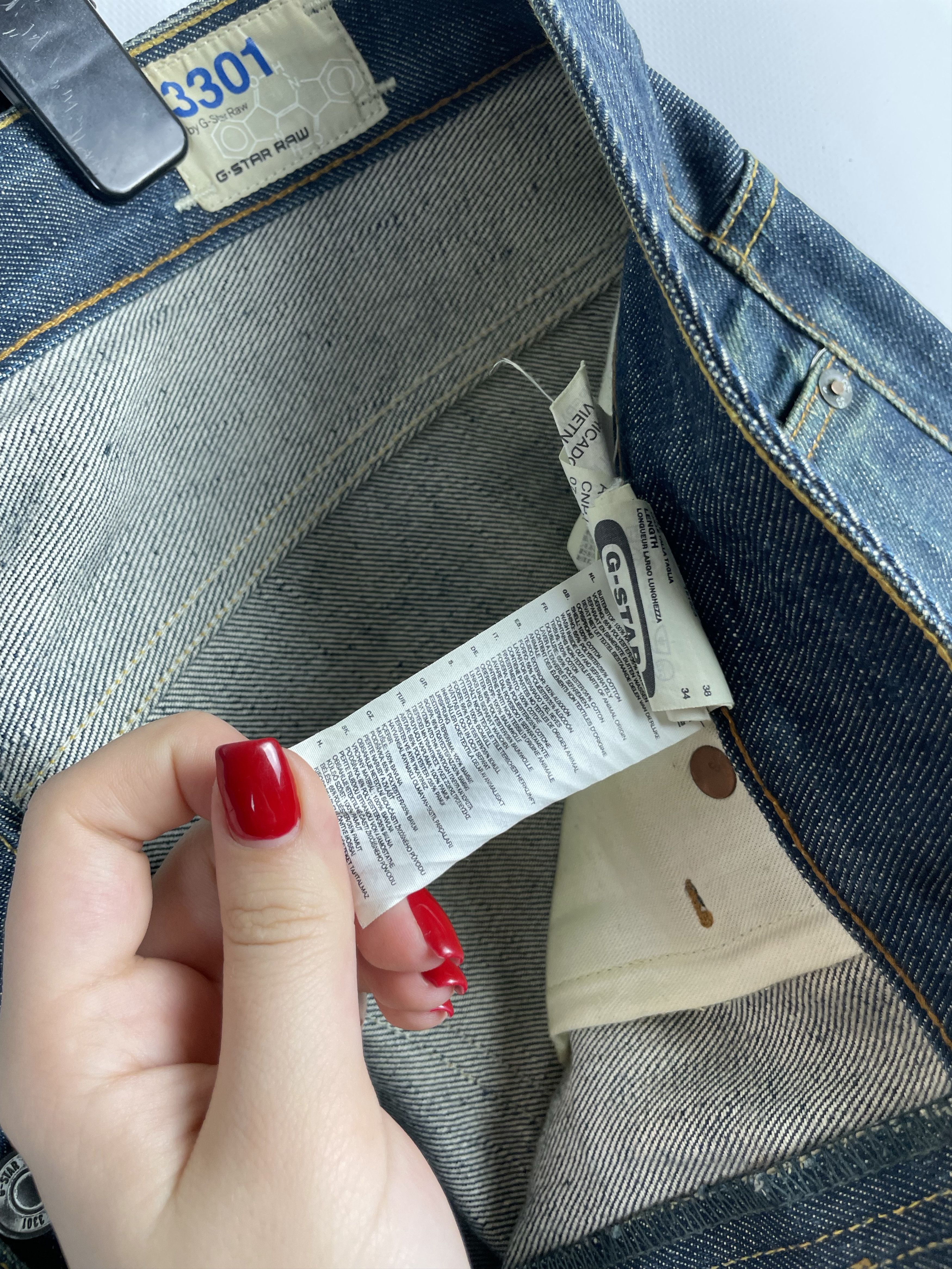 G-Star Vintage G-Star Raw Jeans Denim Pants Size US 38 / EU 54 - 14 Thumbnail