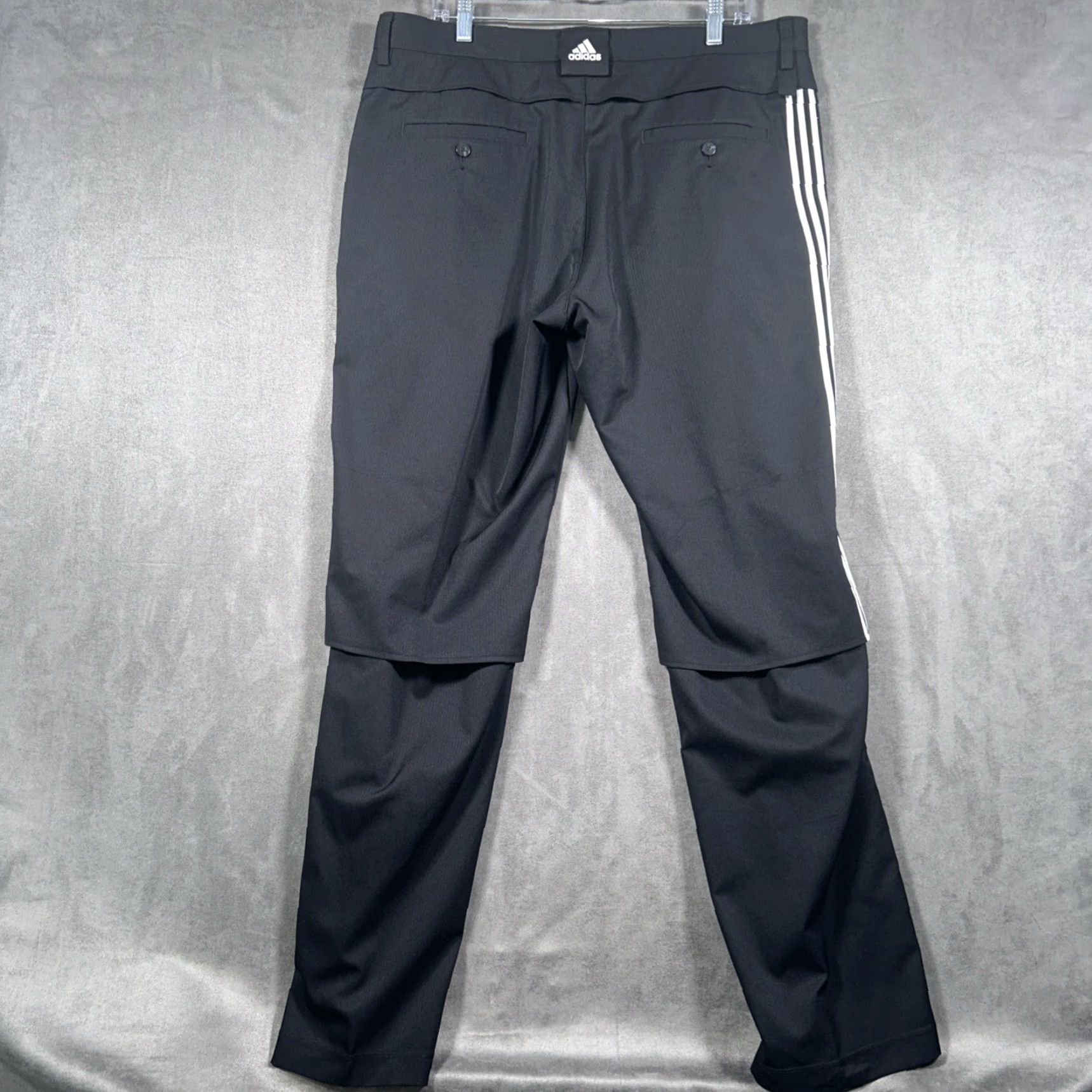 Adidas Adidas Climacool Pants Mens 36x34 Black Vented Regular Straight Inseam 34 Pro Dry Plus Khakis Breathable Activewear Golf Walking Size US 36 / EU 52 - 7 Thumbnail