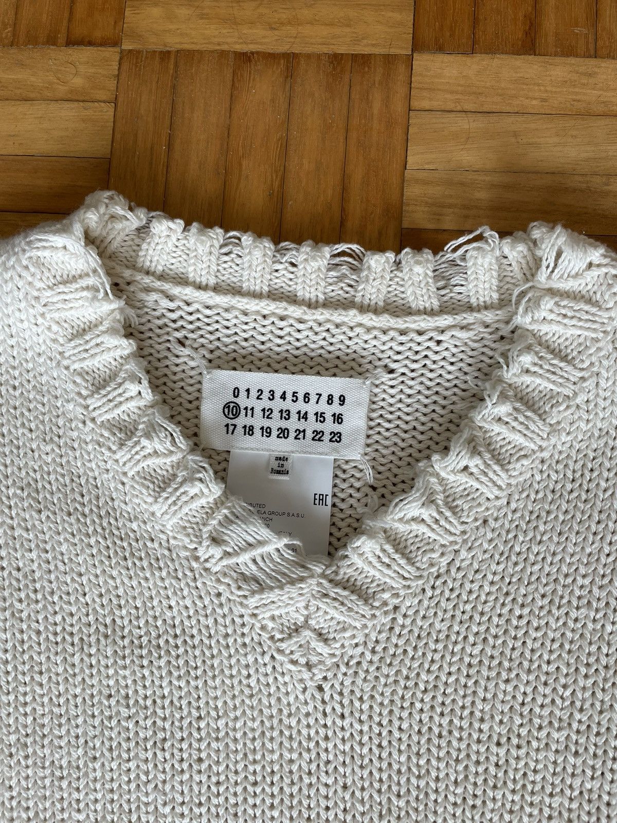 Maison Margiela Maison Margiela knitted sweater Size US M / EU 48-50 / 2 - 3 Thumbnail