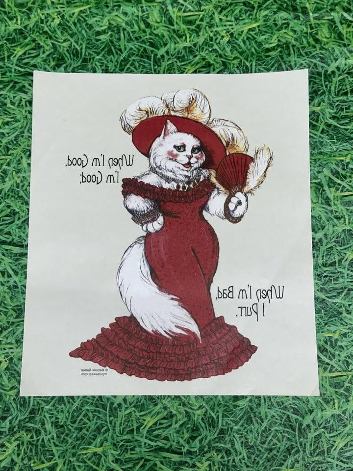 Designer Heat Transfer Vintage 80s 90s 00s Size ONE SIZE - 1 Preview