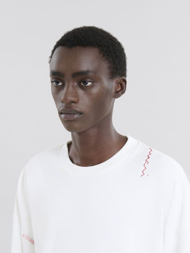 Marni o1w1db10526 T-Shirts in White Size US S / EU 44-46 / 1 - 4 Thumbnail