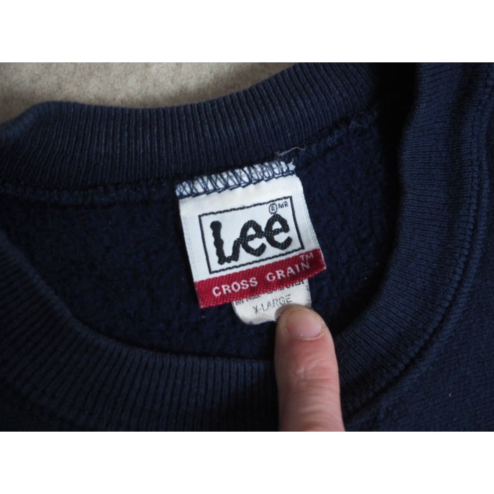 Lee VINTAGE Lee Sweatshirt Centralia College Blue Pullover Sweatshirt XL 90s Logo Graphic Print Men Size US XL / EU 56 / 4 - 3 Thumbnail