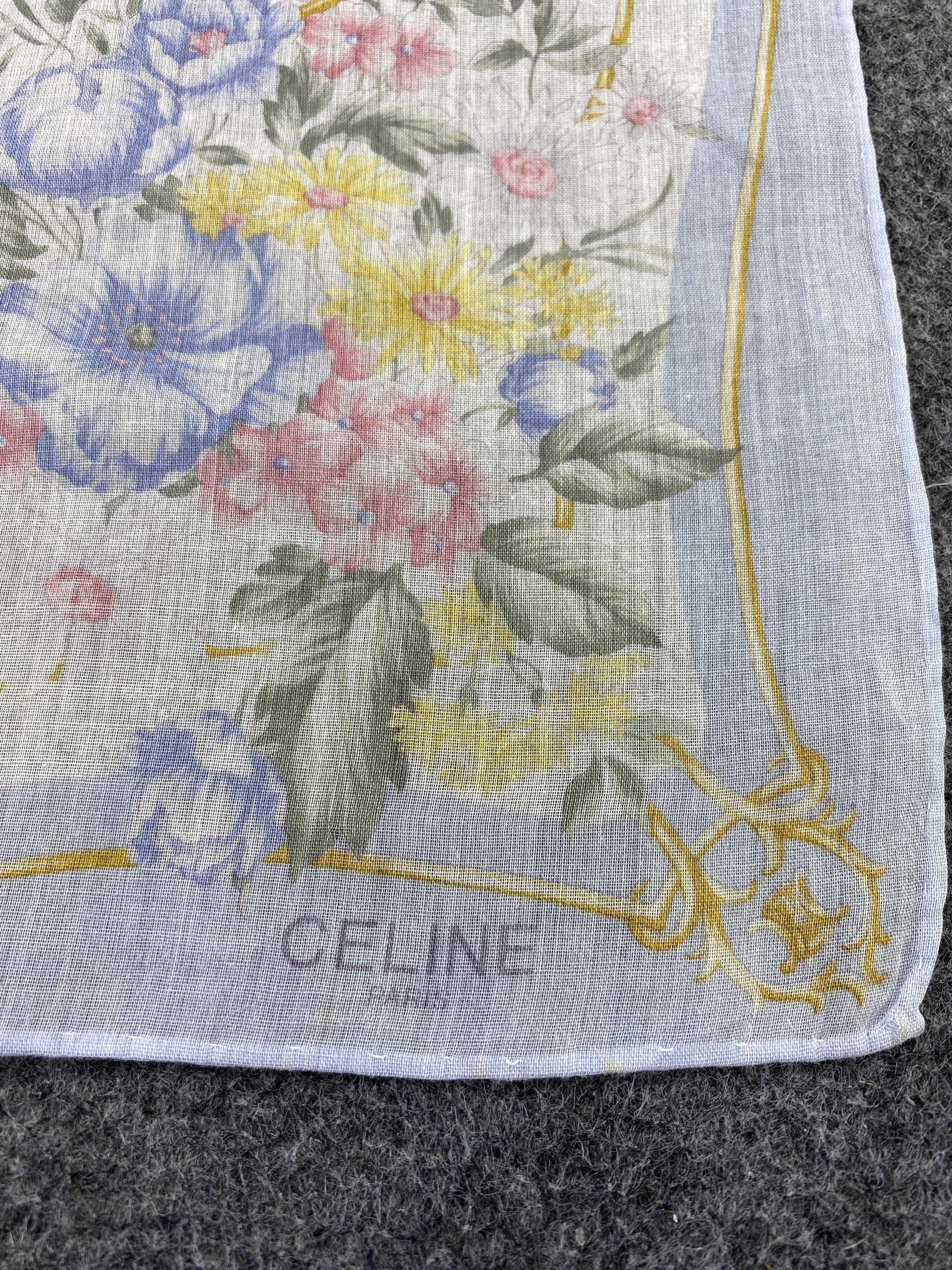 Celine Celine handkerchief bandana neckerchief-B306 Size ONE SIZE - 5 Thumbnail