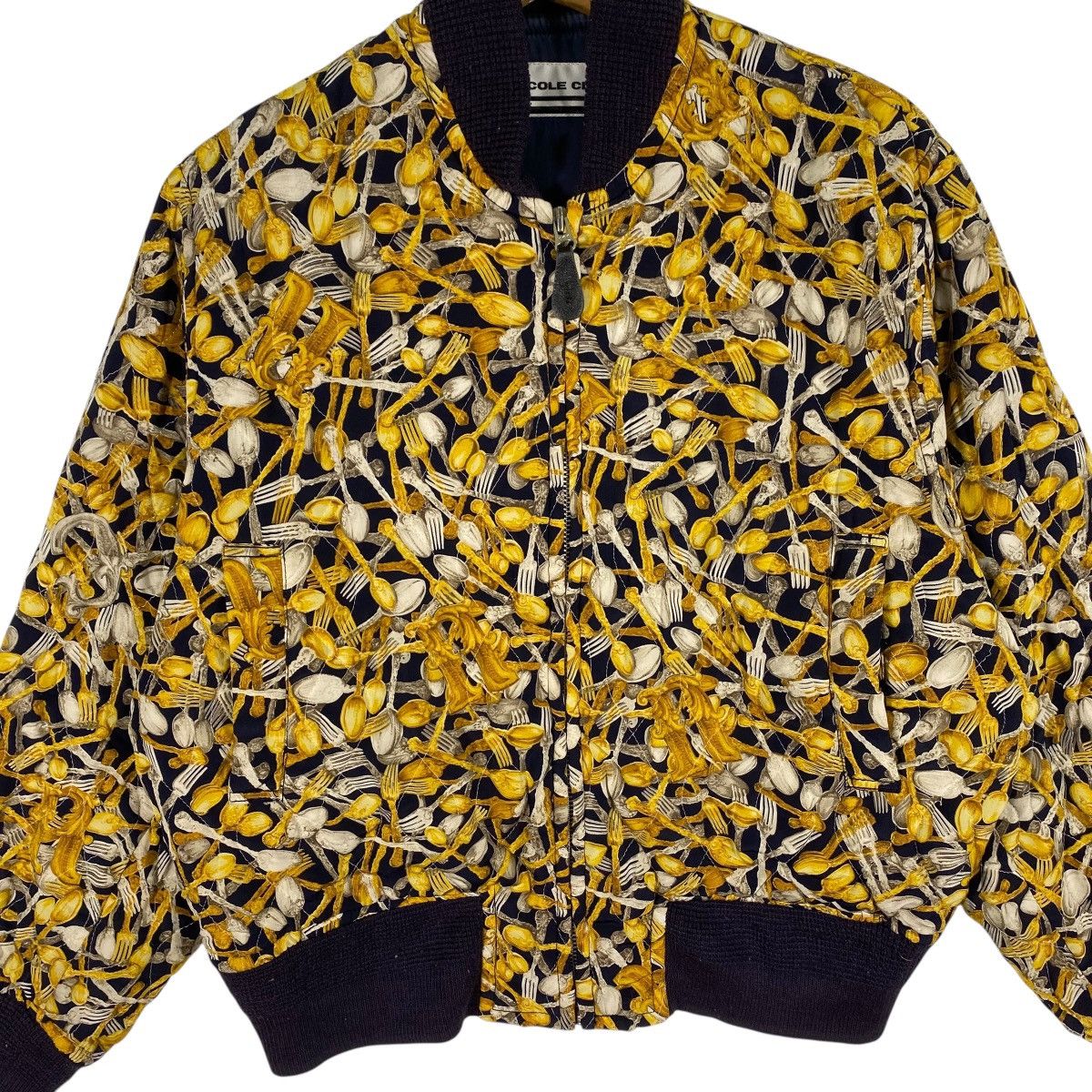 Nicole Club Vintage Nicole Club Bomber Zipper Jacket Size M / US 6-8 / IT 42-44 - 4 Thumbnail