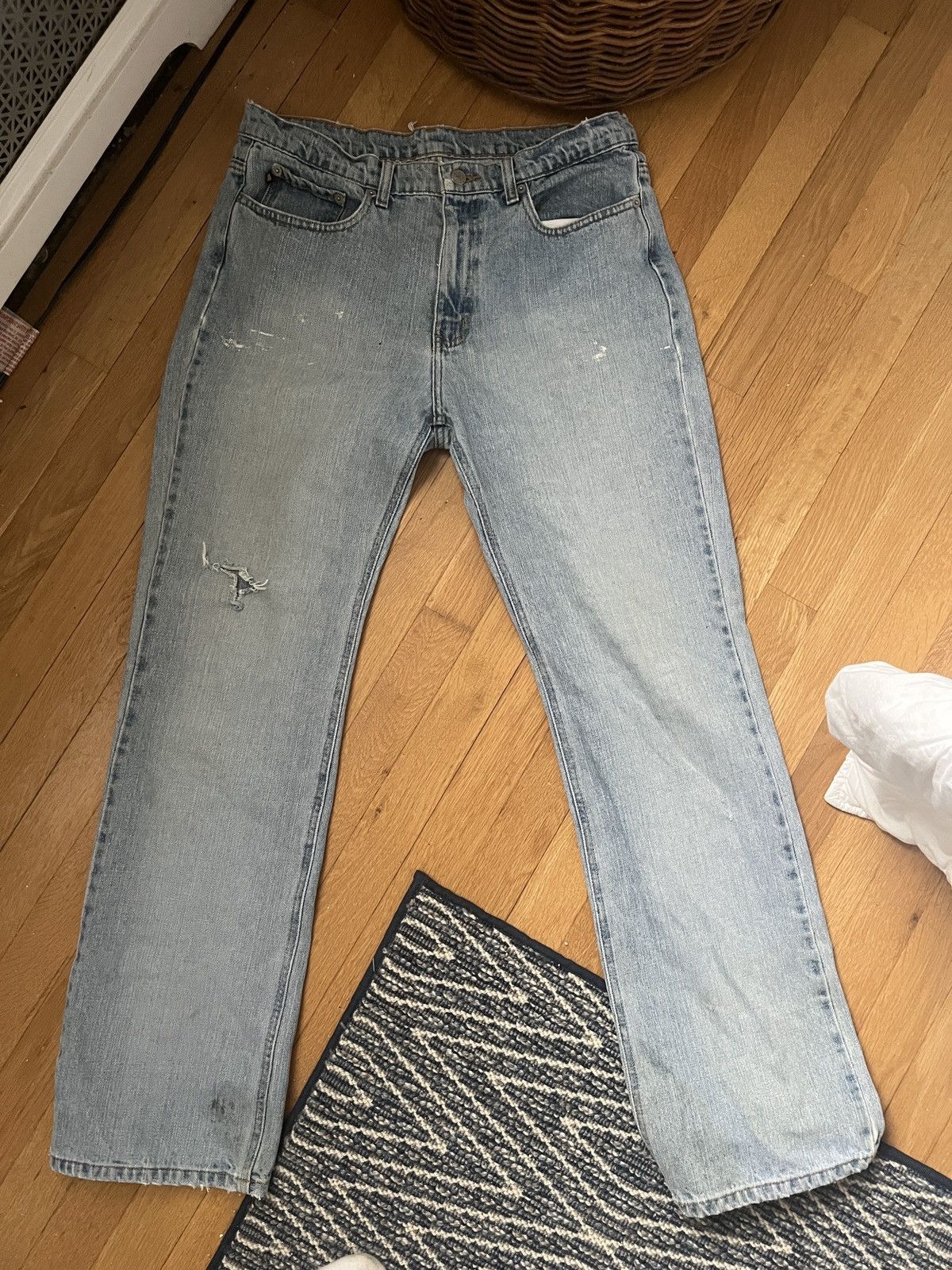 Levi's Vintage Clothing × Polo Ralph Lauren × Vintage Distressed polo jeans Size US 30 / EU 46 - 1 Thumbnail